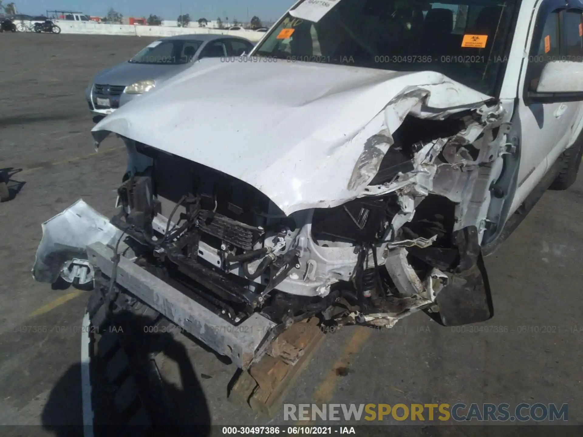 6 Photograph of a damaged car 3TMAZ5CN6KM099180 TOYOTA TACOMA 2WD 2019