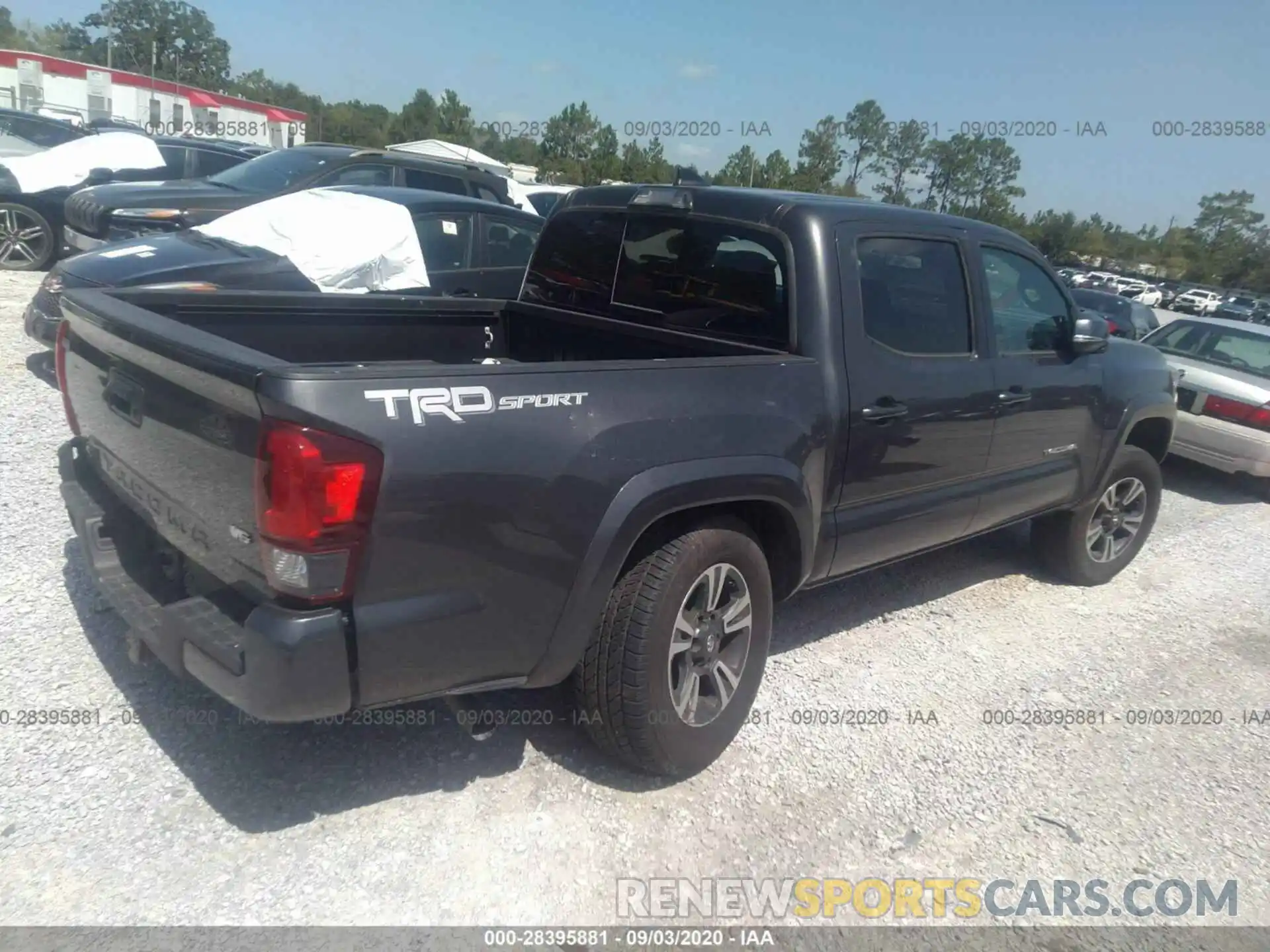 4 Photograph of a damaged car 3TMAZ5CN6KM099468 TOYOTA TACOMA 2WD 2019