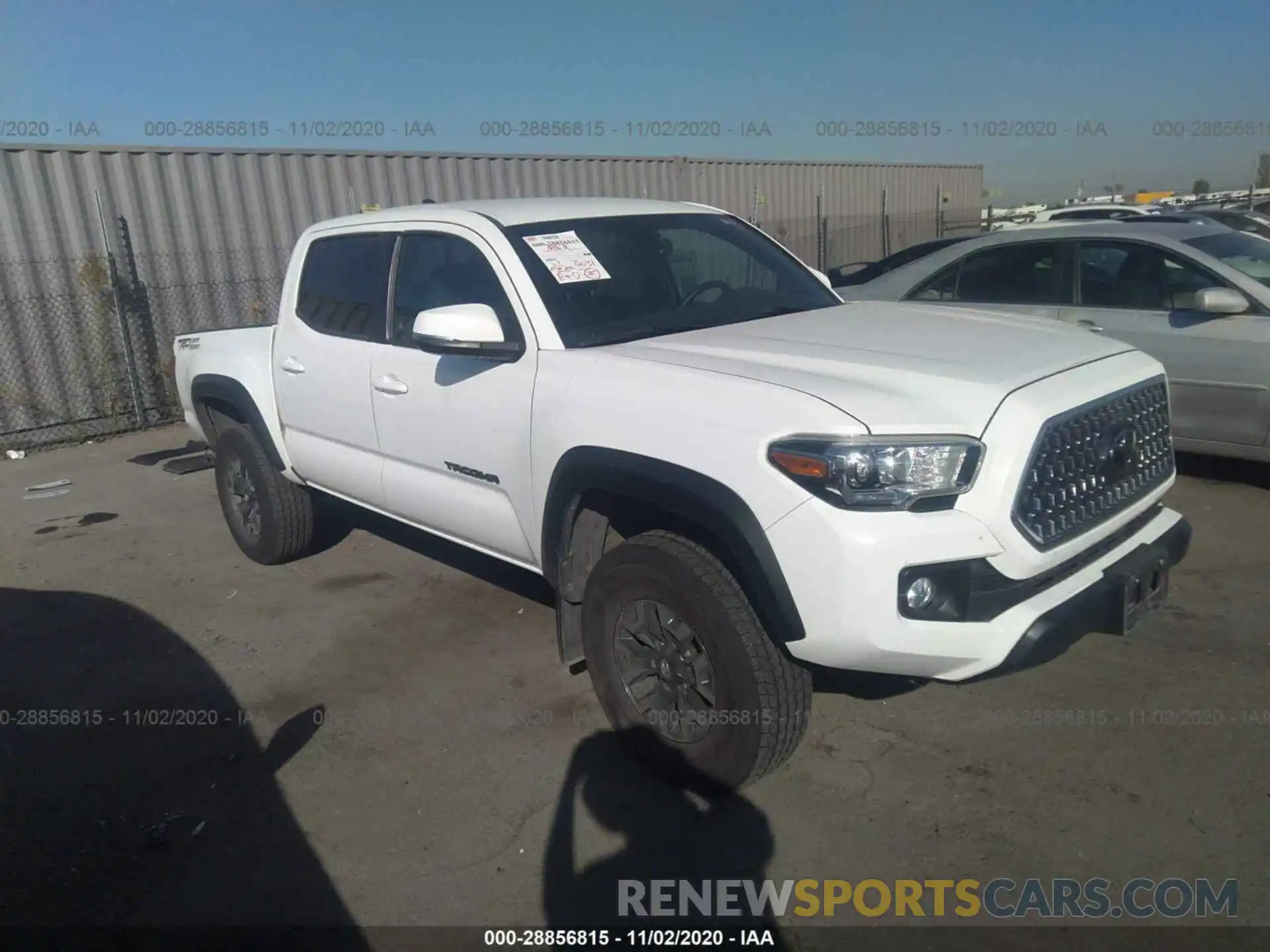 1 Фотография поврежденного автомобиля 3TMAZ5CN6KM101123 TOYOTA TACOMA 2WD 2019