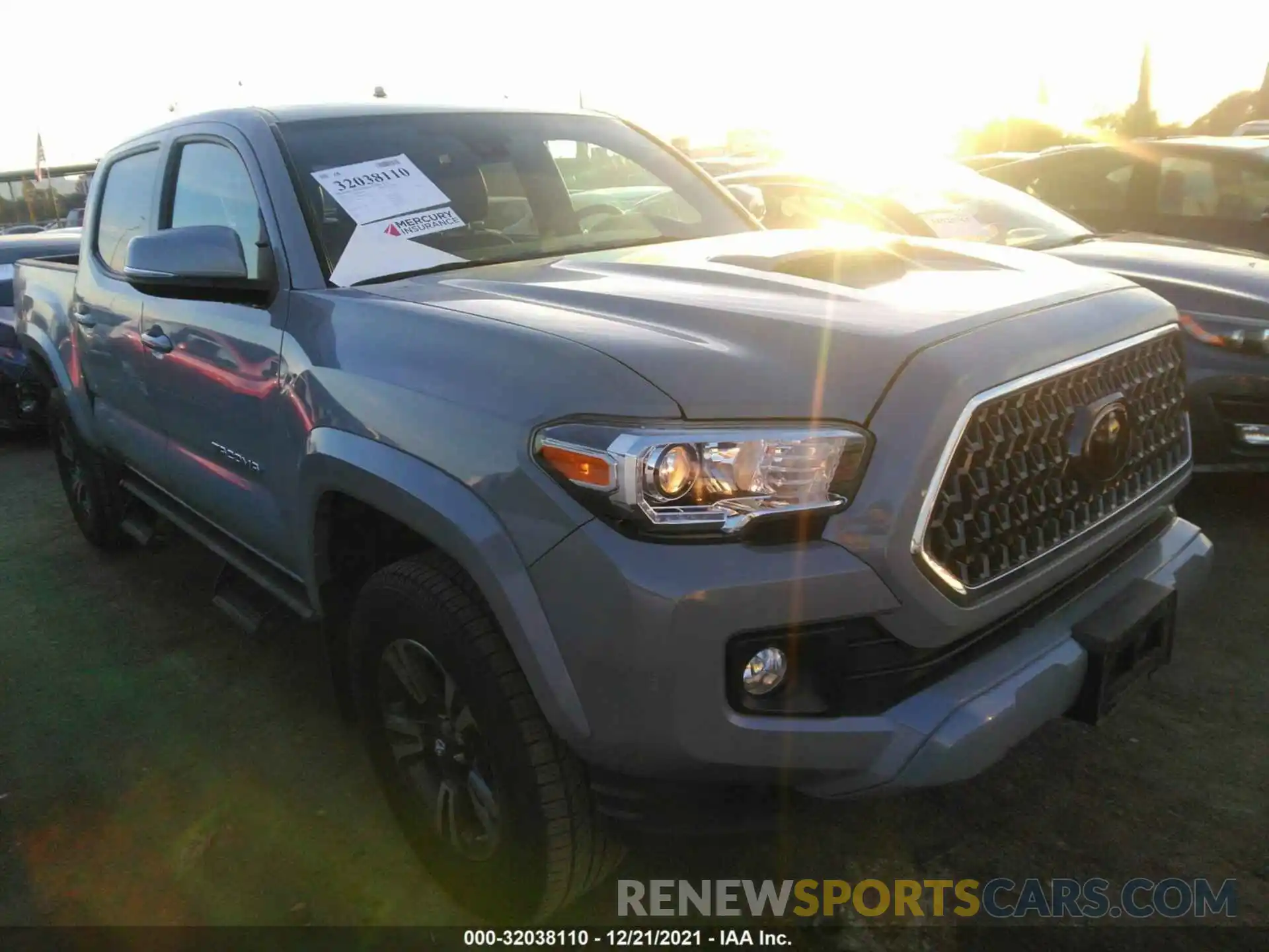 1 Photograph of a damaged car 3TMAZ5CN6KM107469 TOYOTA TACOMA 2WD 2019