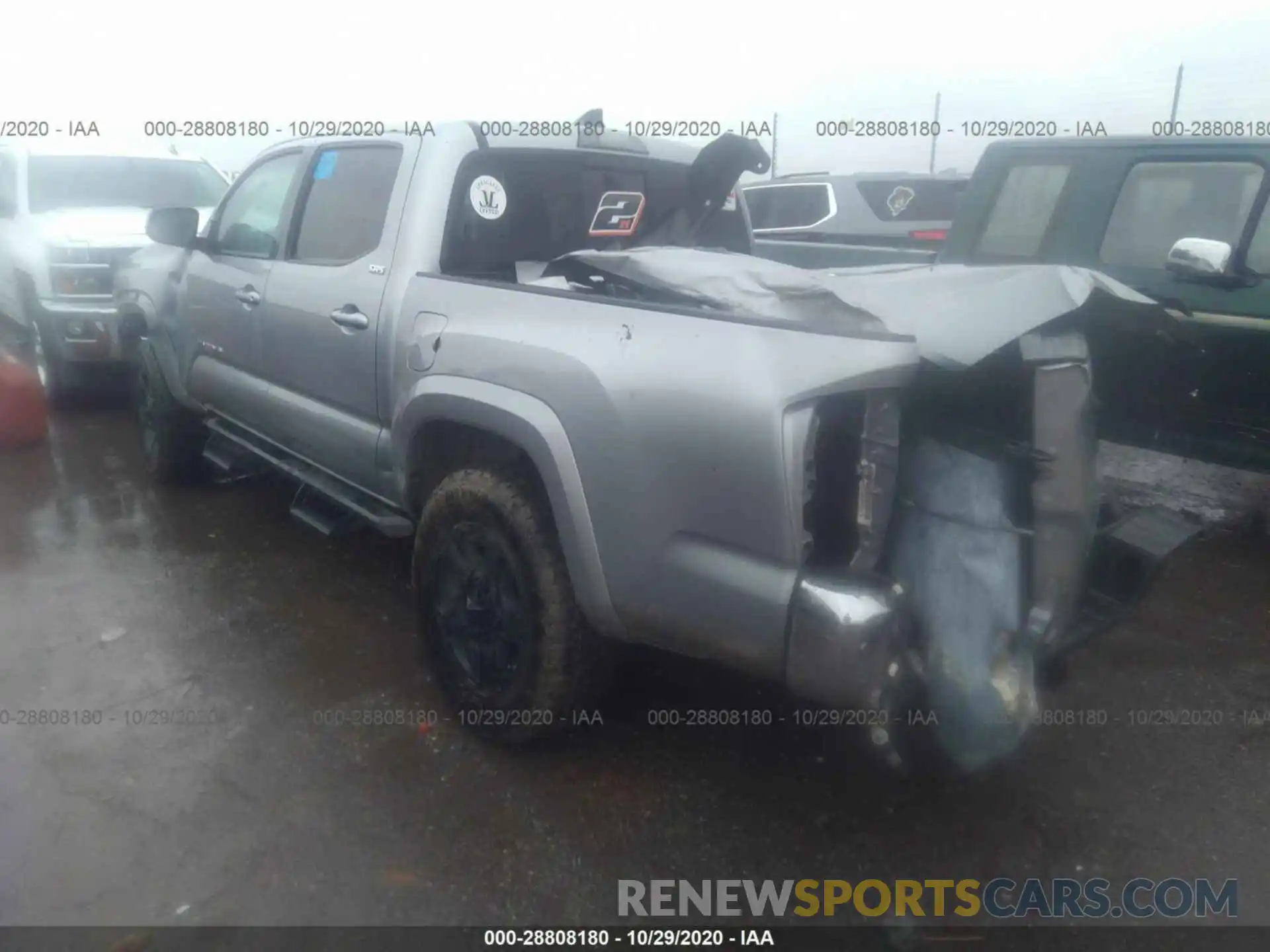 3 Фотография поврежденного автомобиля 3TMAZ5CN6KM112638 TOYOTA TACOMA 2WD 2019