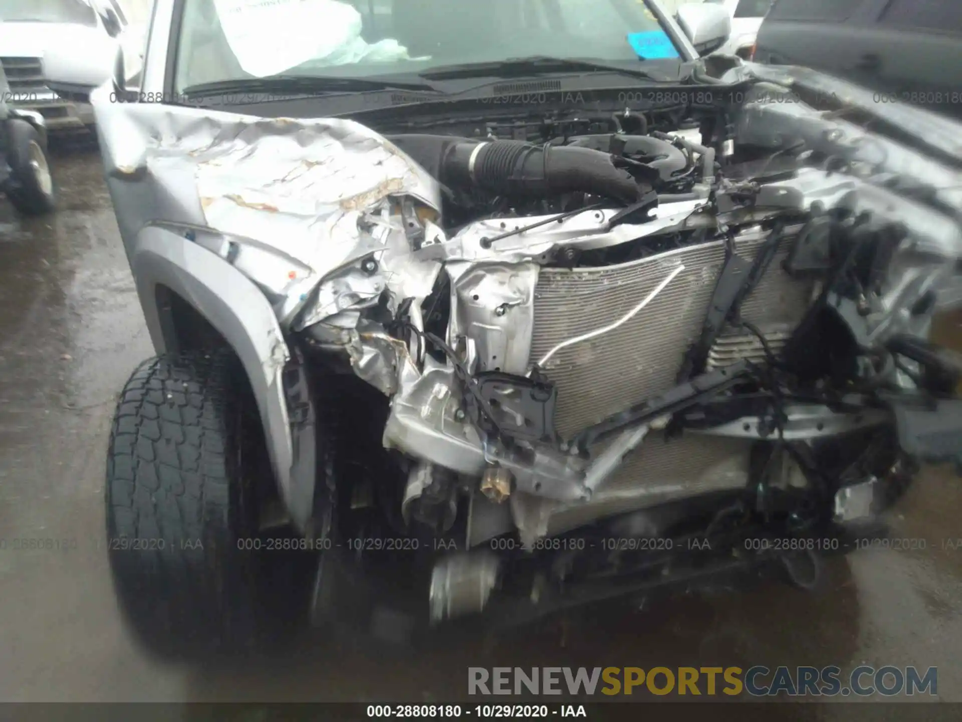 6 Photograph of a damaged car 3TMAZ5CN6KM112638 TOYOTA TACOMA 2WD 2019