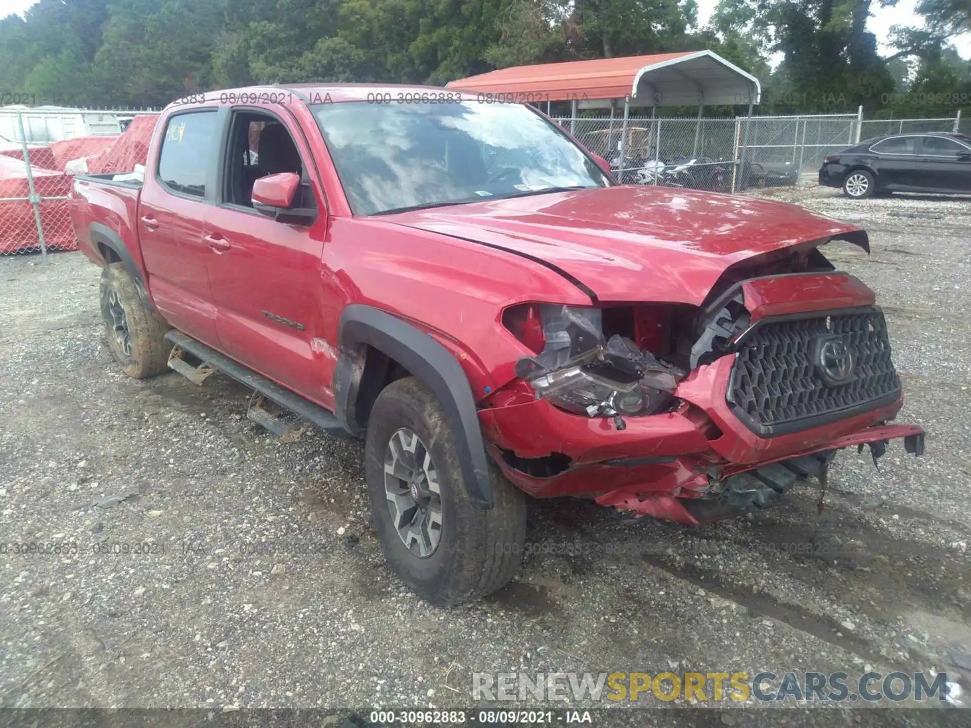 6 Photograph of a damaged car 3TMAZ5CN7KM079634 TOYOTA TACOMA 2WD 2019