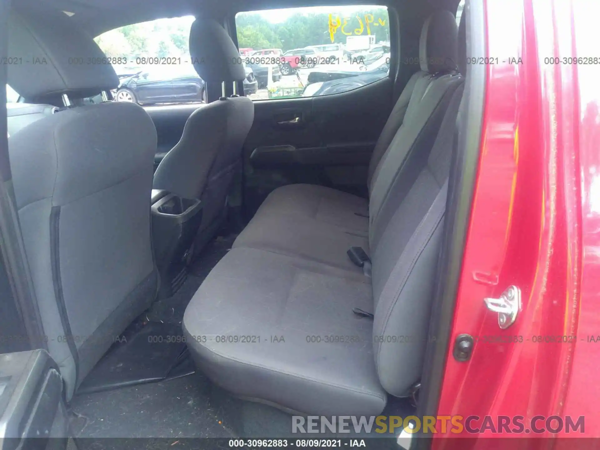 8 Photograph of a damaged car 3TMAZ5CN7KM079634 TOYOTA TACOMA 2WD 2019