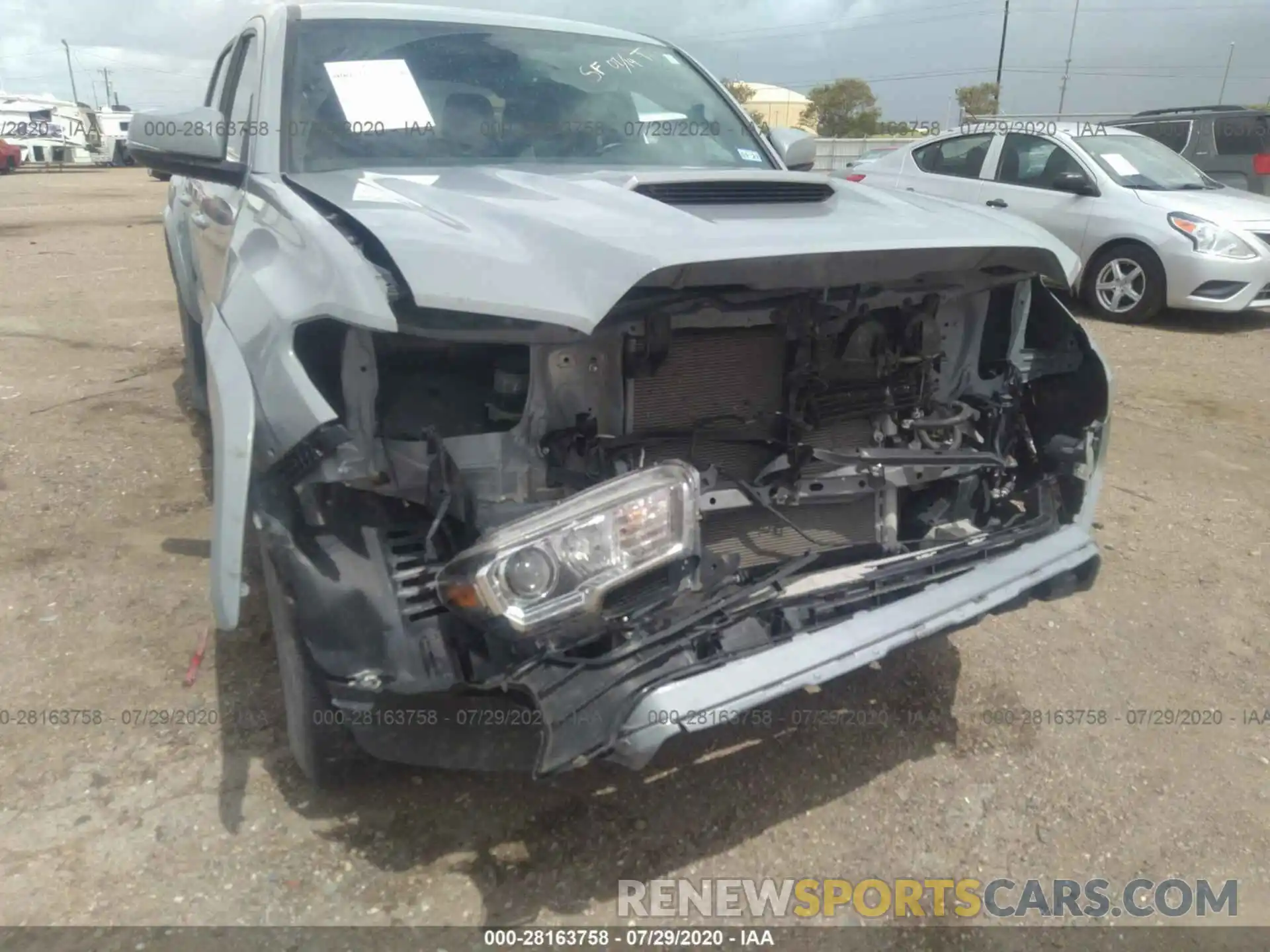 6 Photograph of a damaged car 3TMAZ5CN7KM080279 TOYOTA TACOMA 2WD 2019