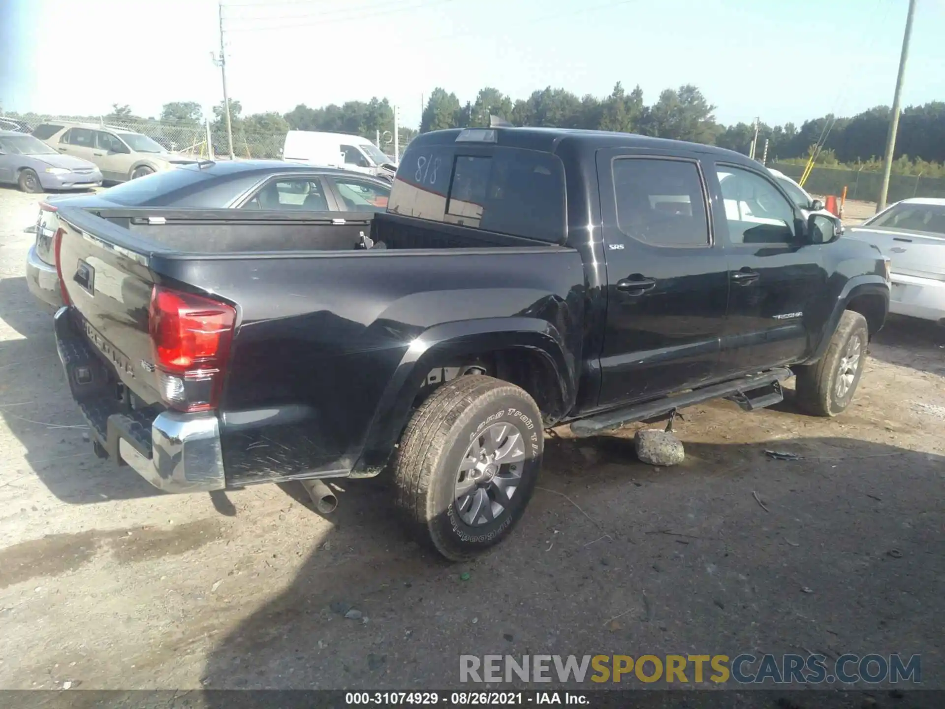 4 Фотография поврежденного автомобиля 3TMAZ5CN7KM082677 TOYOTA TACOMA 2WD 2019