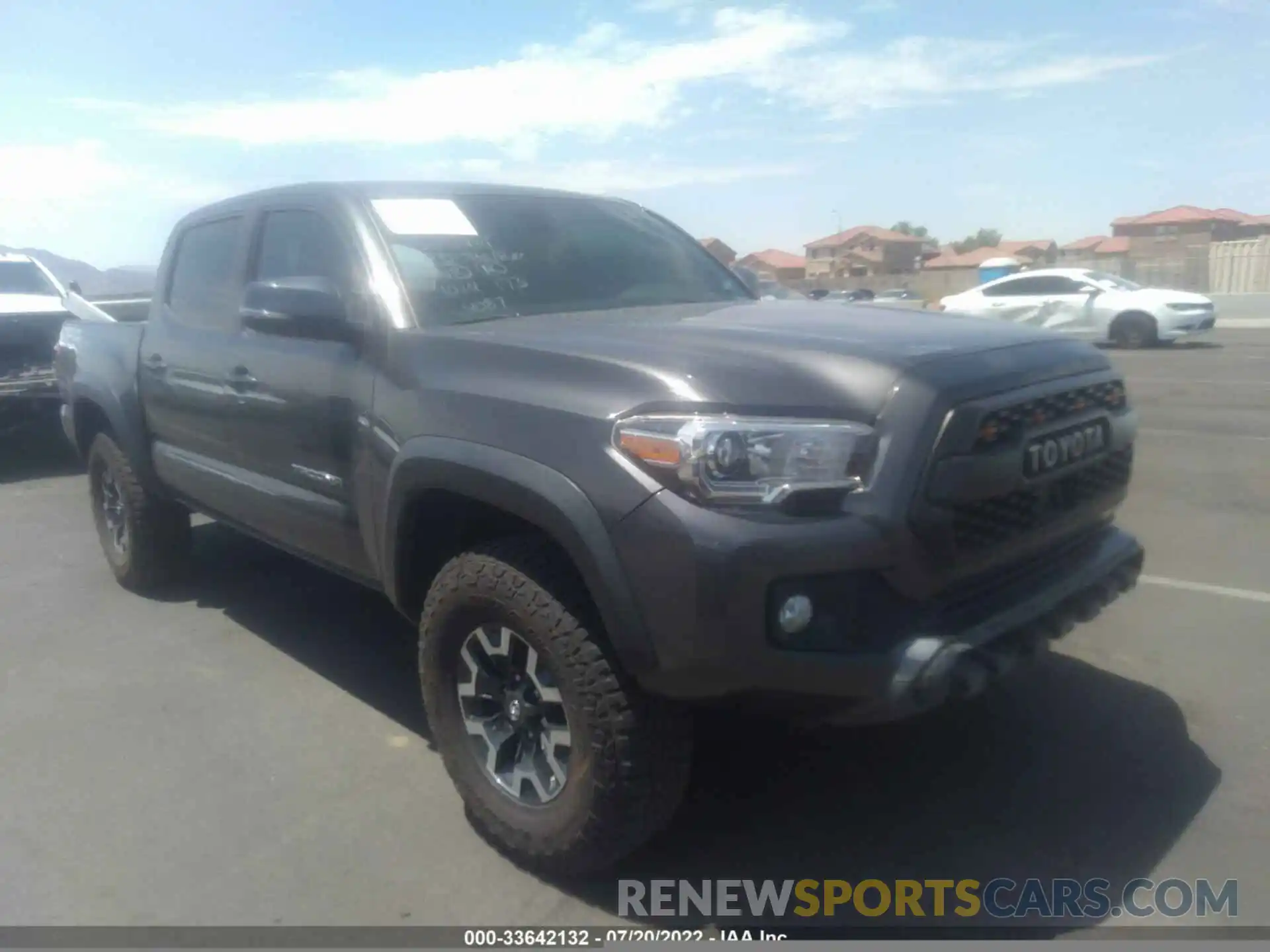 6 Photograph of a damaged car 3TMAZ5CN7KM084087 TOYOTA TACOMA 2WD 2019