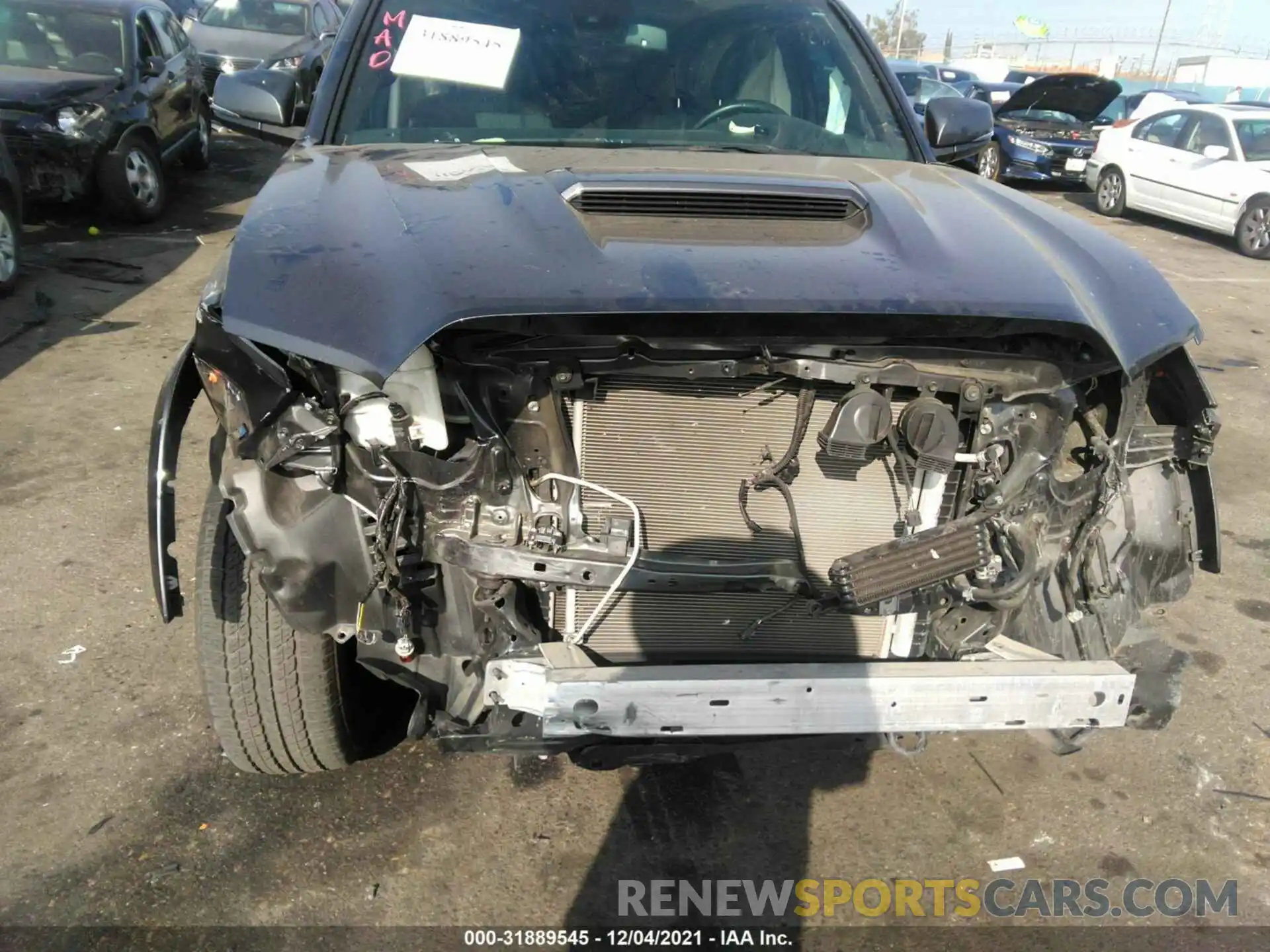 6 Photograph of a damaged car 3TMAZ5CN7KM090813 TOYOTA TACOMA 2WD 2019