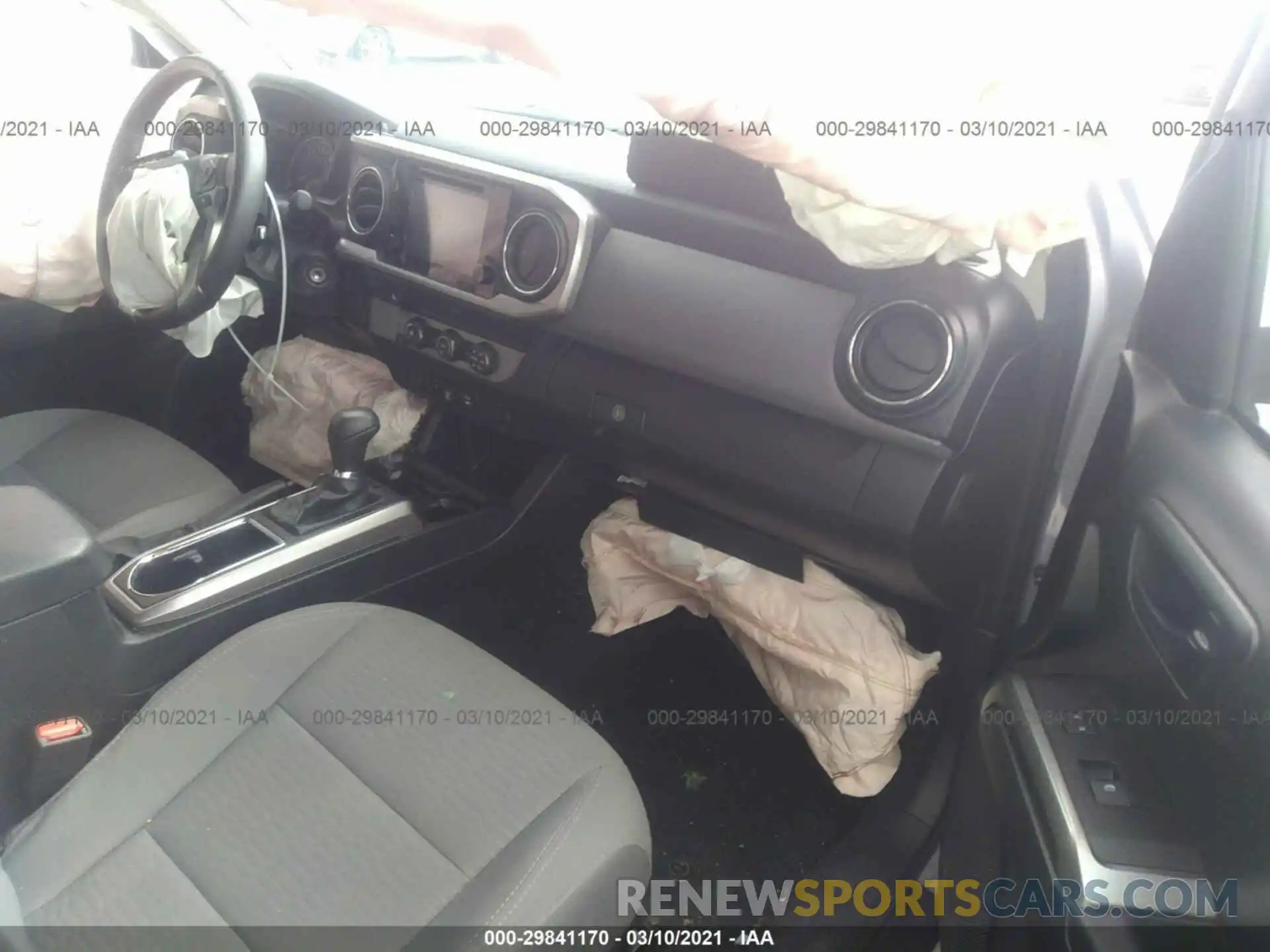 5 Photograph of a damaged car 3TMAZ5CN7KM098636 TOYOTA TACOMA 2WD 2019