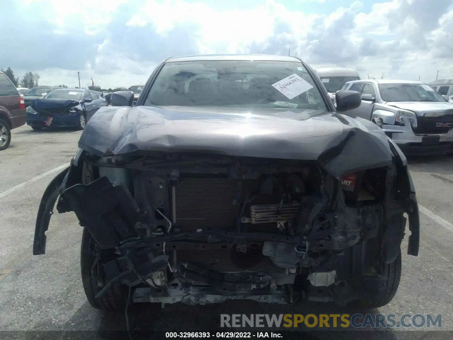 6 Photograph of a damaged car 3TMAZ5CN7KM101518 TOYOTA TACOMA 2WD 2019