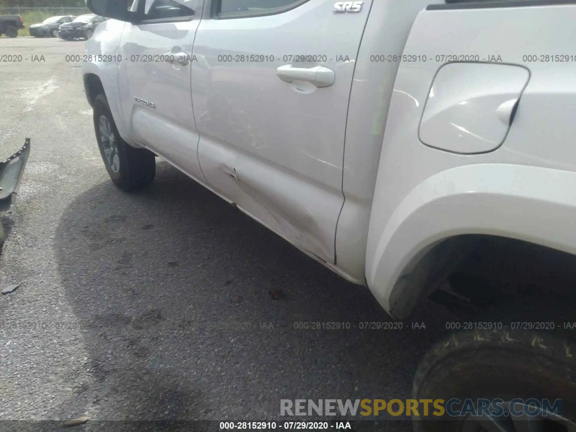 6 Photograph of a damaged car 3TMAZ5CN7KM102927 TOYOTA TACOMA 2WD 2019