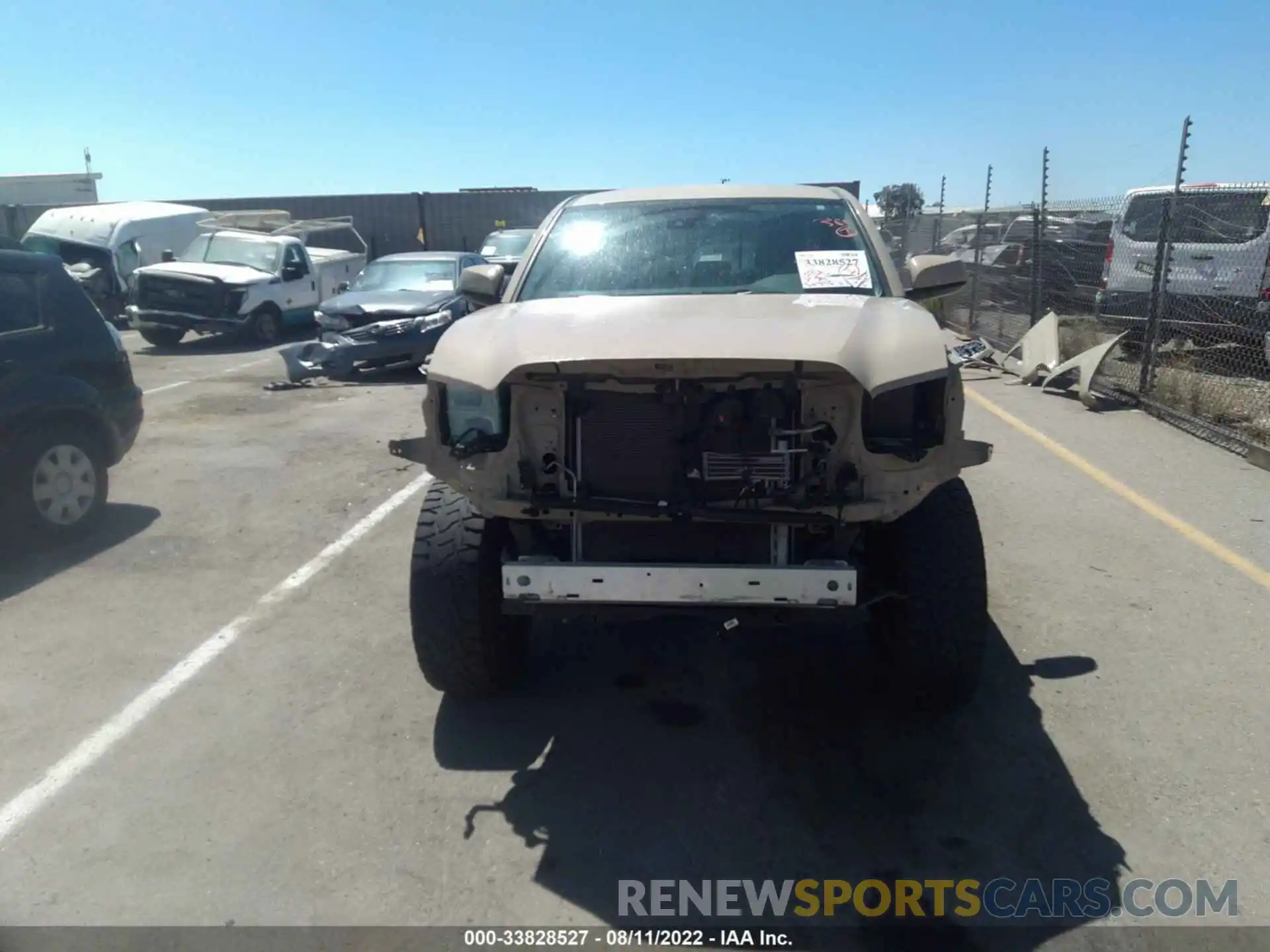 6 Photograph of a damaged car 3TMAZ5CN7KM106962 TOYOTA TACOMA 2WD 2019