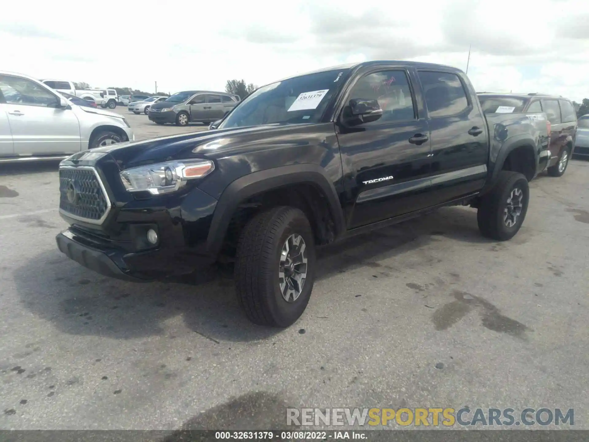 2 Фотография поврежденного автомобиля 3TMAZ5CN7KM108260 TOYOTA TACOMA 2WD 2019