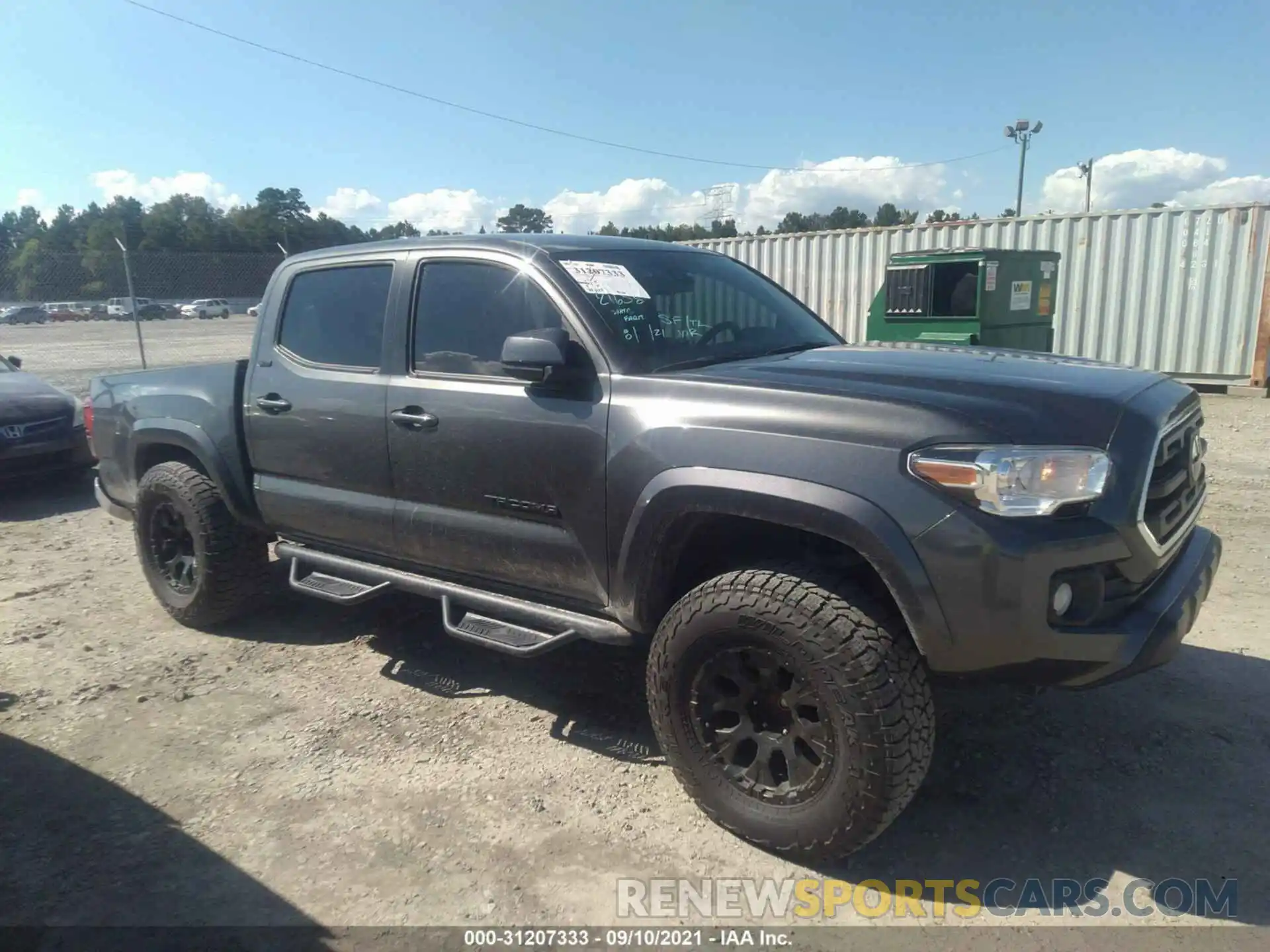 1 Photograph of a damaged car 3TMAZ5CN7KM111269 TOYOTA TACOMA 2WD 2019