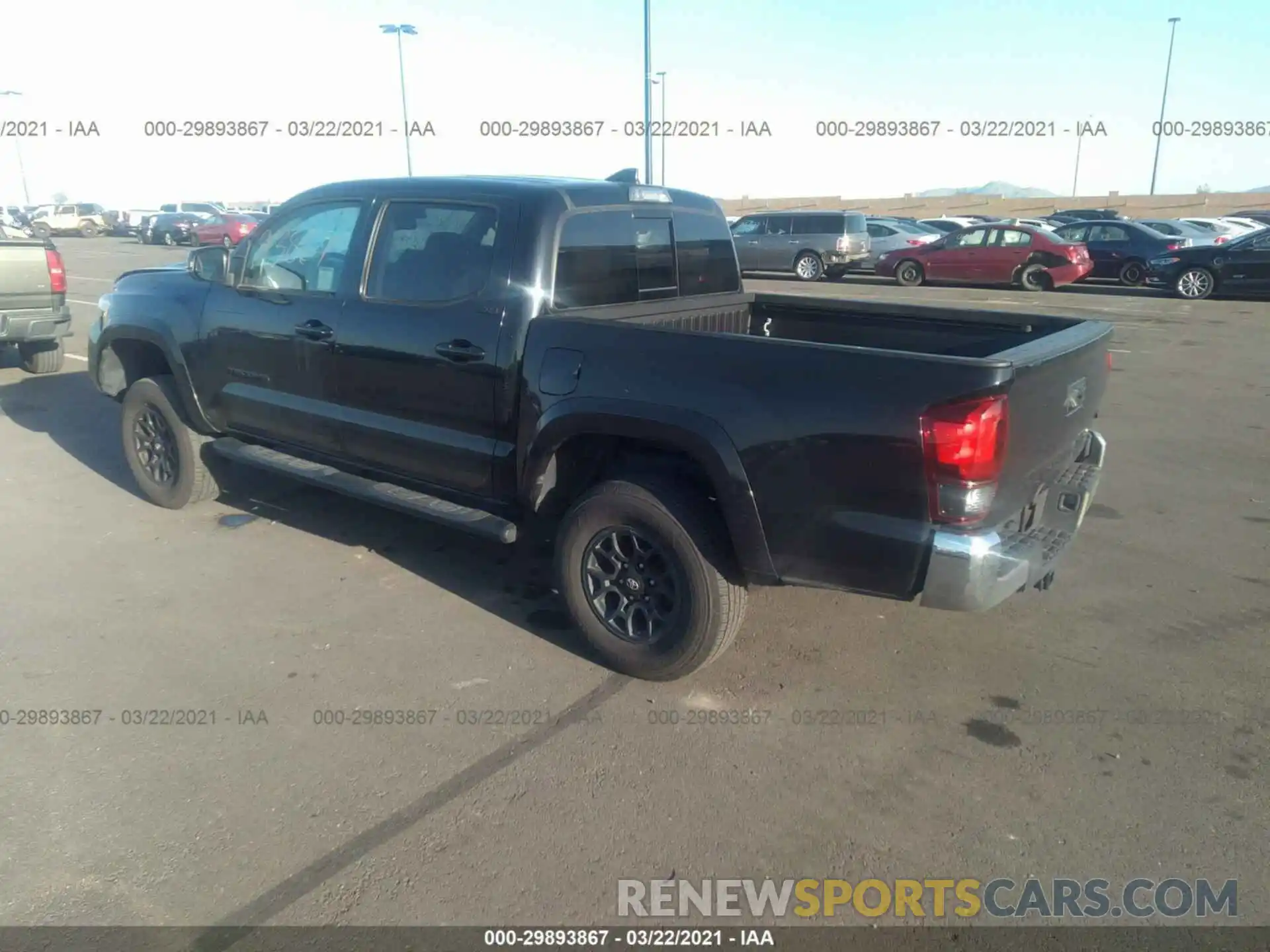 3 Photograph of a damaged car 3TMAZ5CN7KM112969 TOYOTA TACOMA 2WD 2019