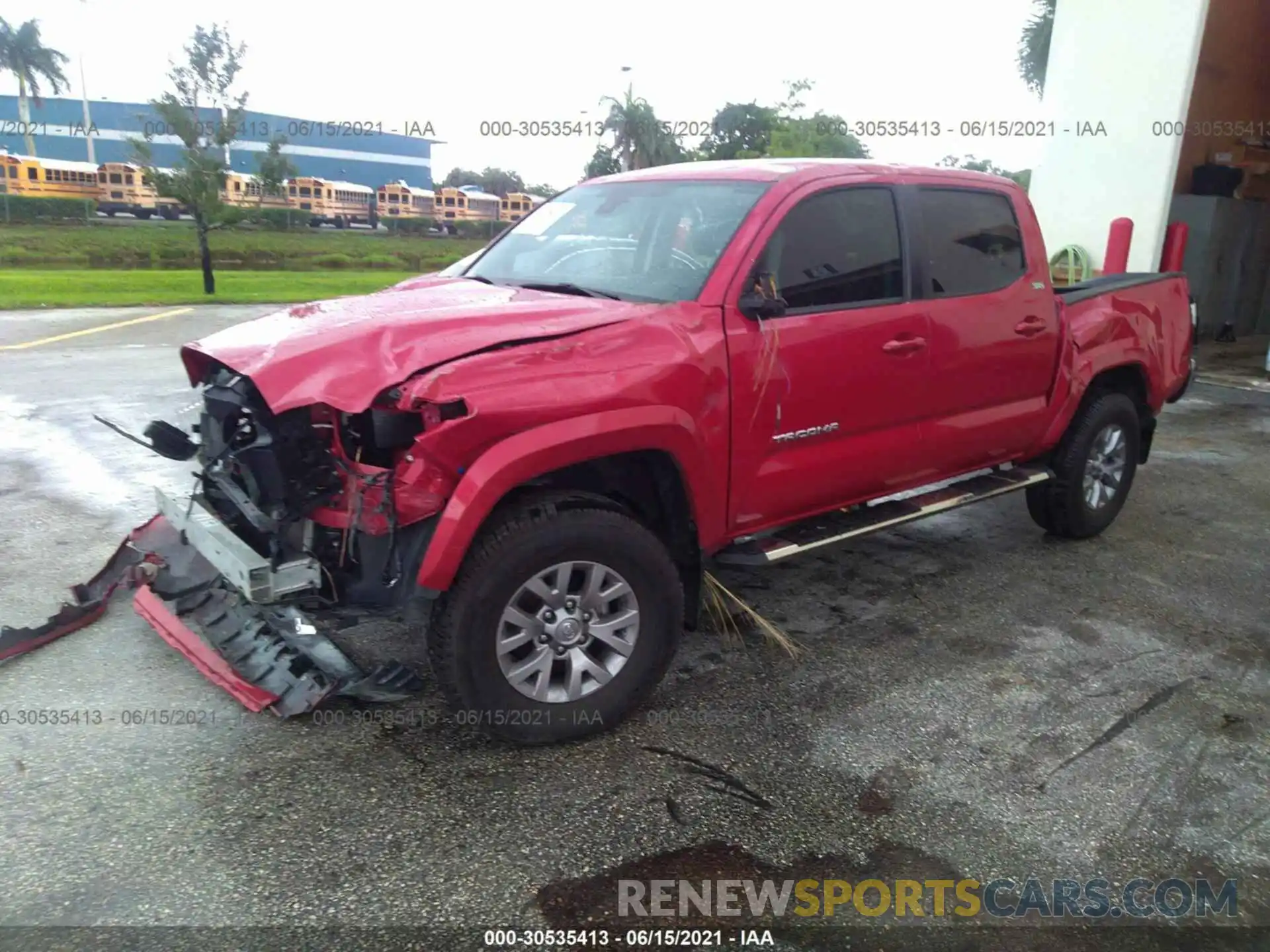 2 Фотография поврежденного автомобиля 3TMAZ5CN8KM083076 TOYOTA TACOMA 2WD 2019