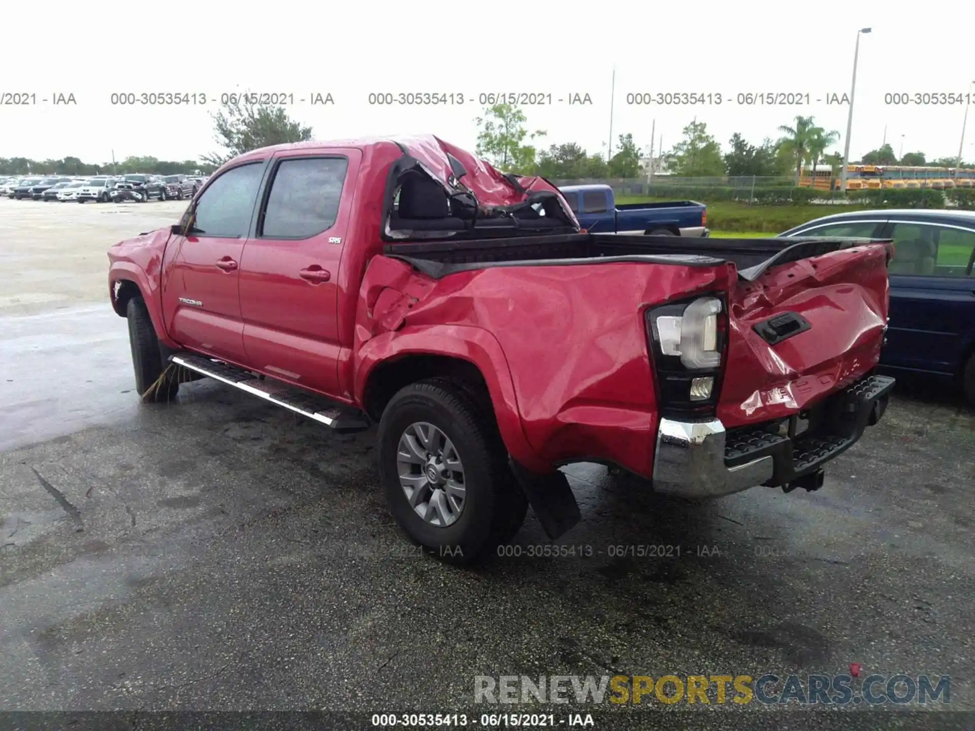 3 Фотография поврежденного автомобиля 3TMAZ5CN8KM083076 TOYOTA TACOMA 2WD 2019