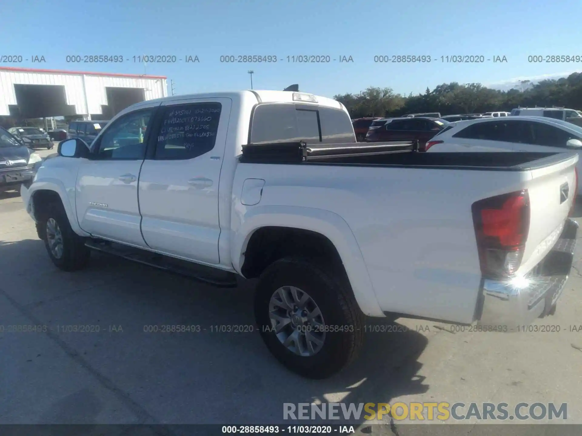 3 Photograph of a damaged car 3TMAZ5CN8KM088519 TOYOTA TACOMA 2WD 2019