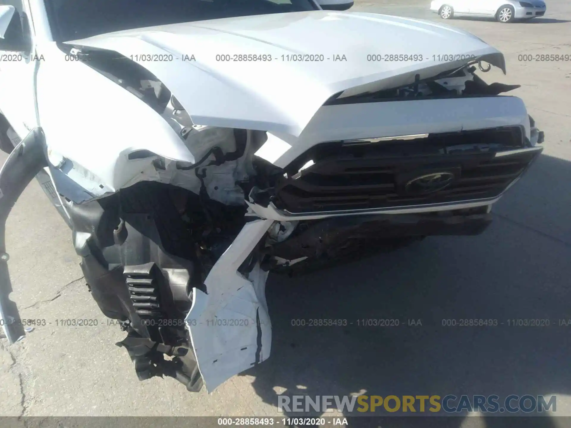 6 Photograph of a damaged car 3TMAZ5CN8KM088519 TOYOTA TACOMA 2WD 2019