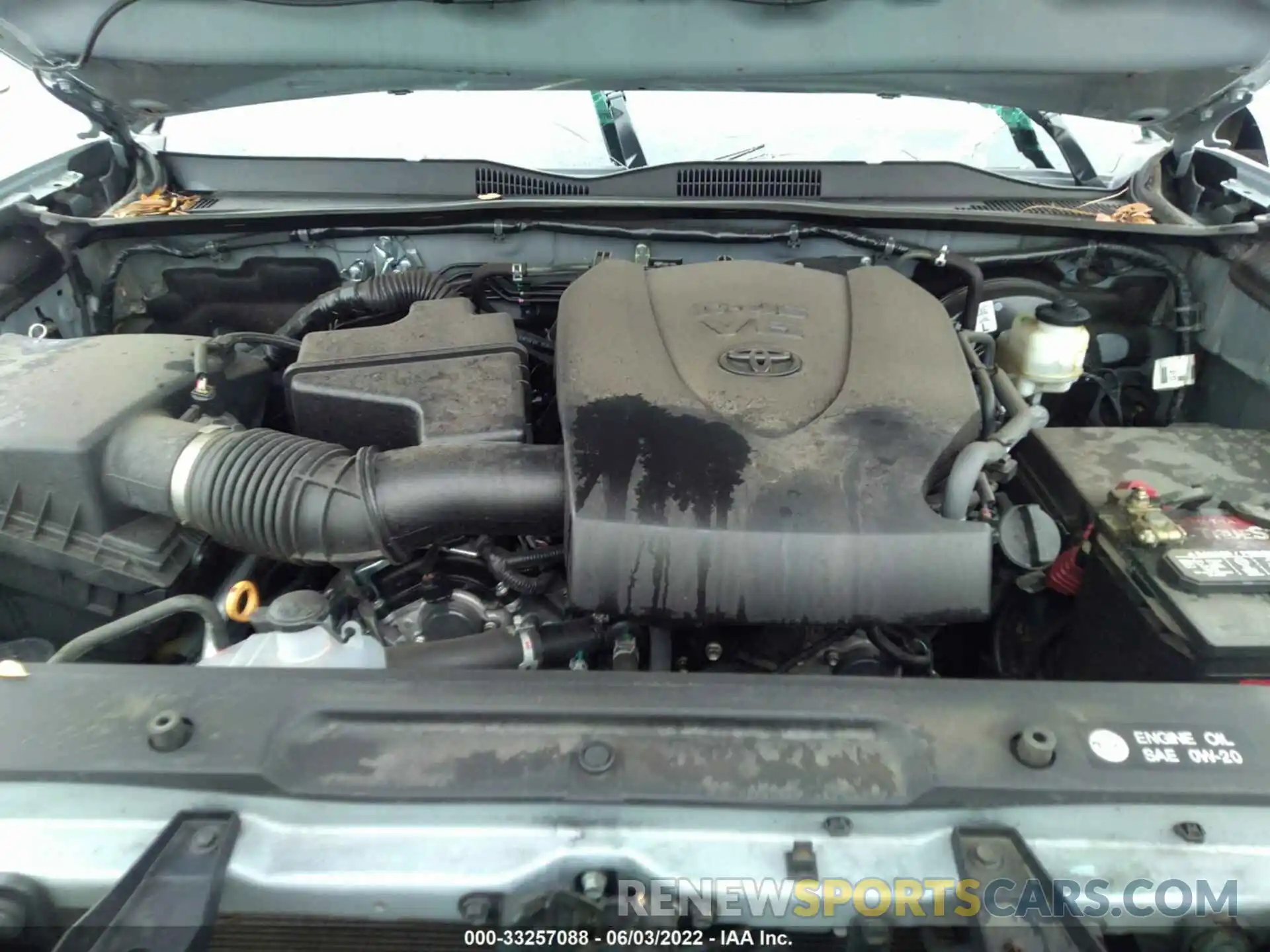 10 Photograph of a damaged car 3TMAZ5CN8KM088634 TOYOTA TACOMA 2WD 2019