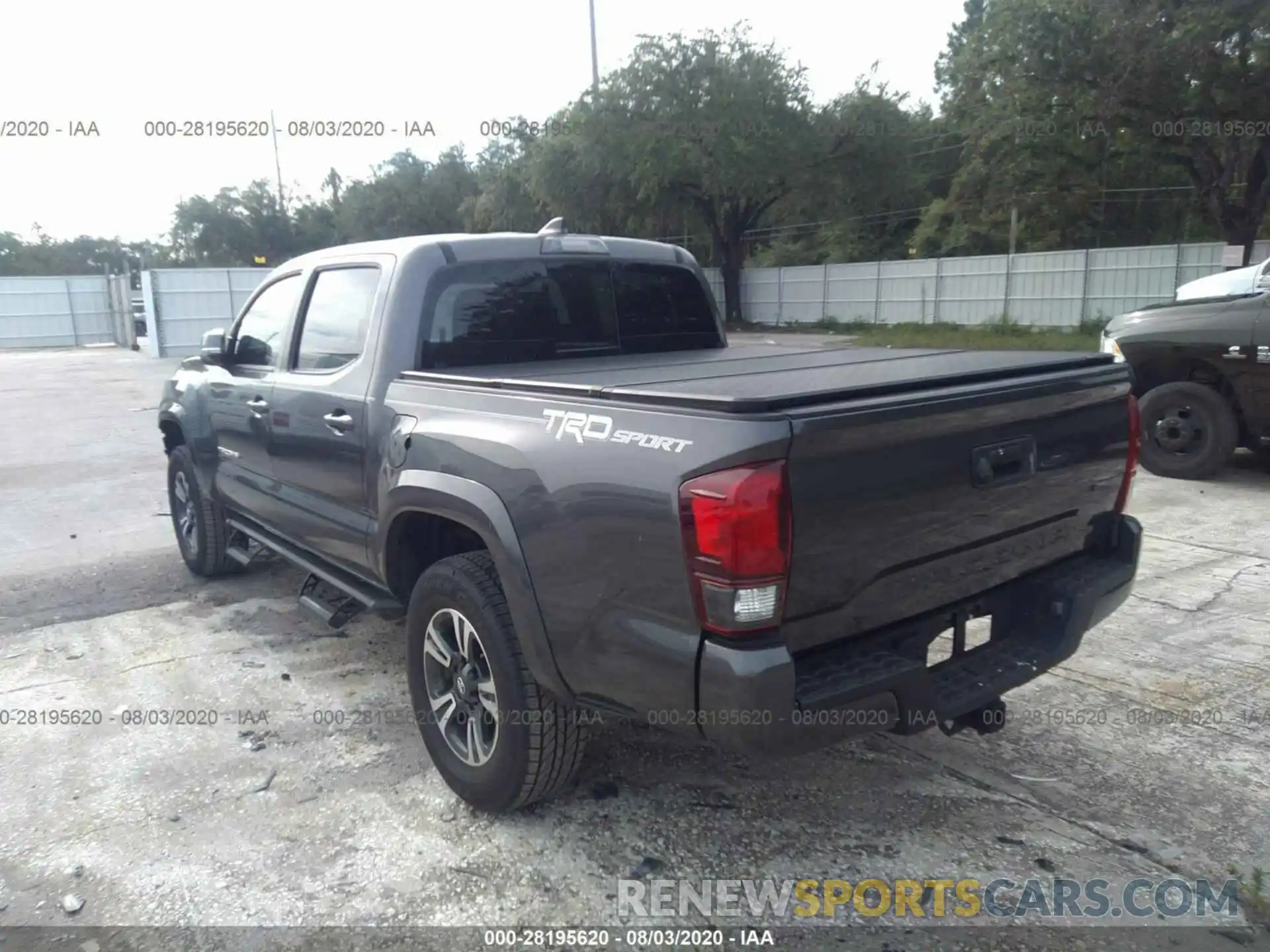 3 Photograph of a damaged car 3TMAZ5CN8KM092263 TOYOTA TACOMA 2WD 2019