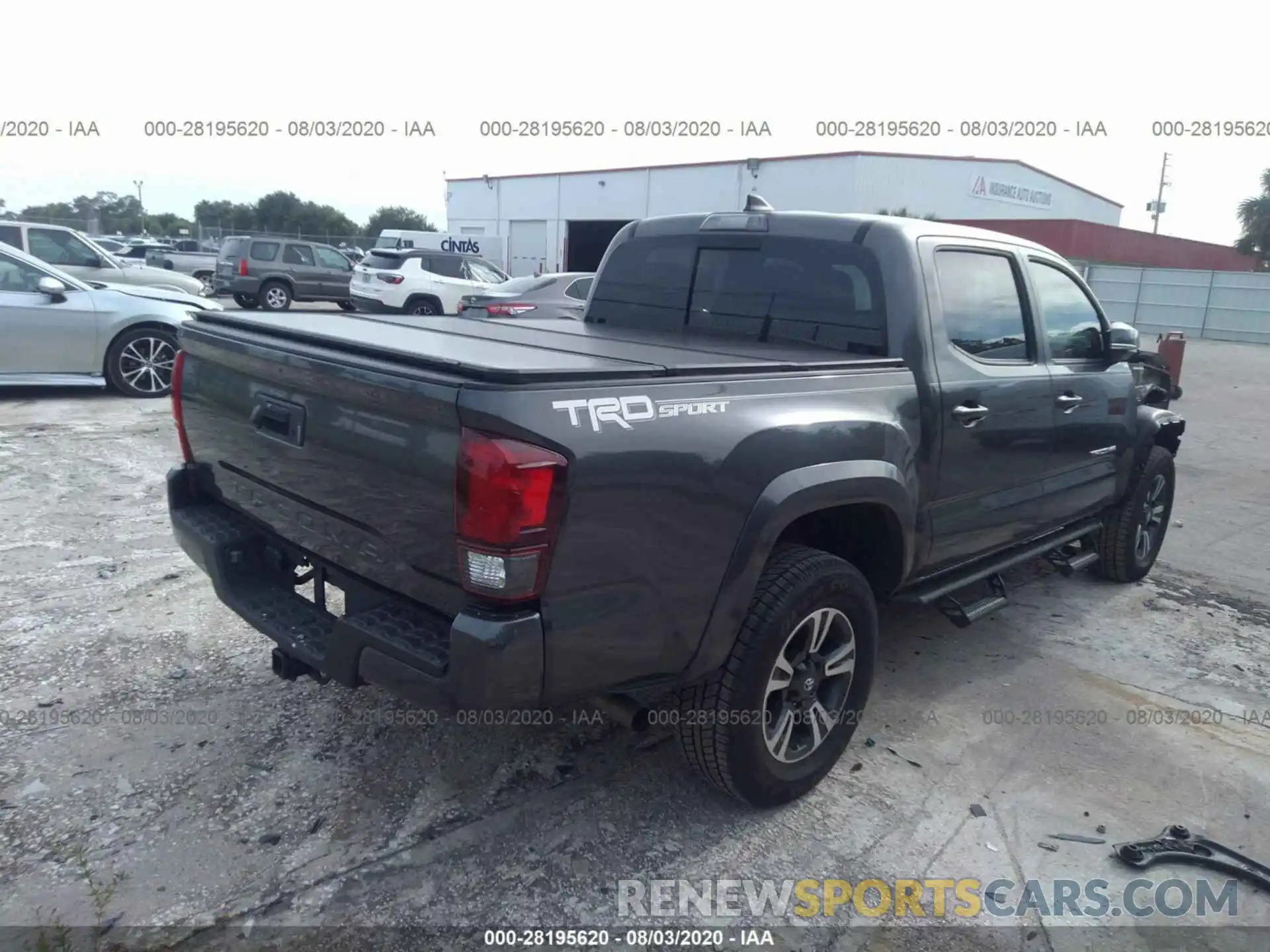 4 Photograph of a damaged car 3TMAZ5CN8KM092263 TOYOTA TACOMA 2WD 2019