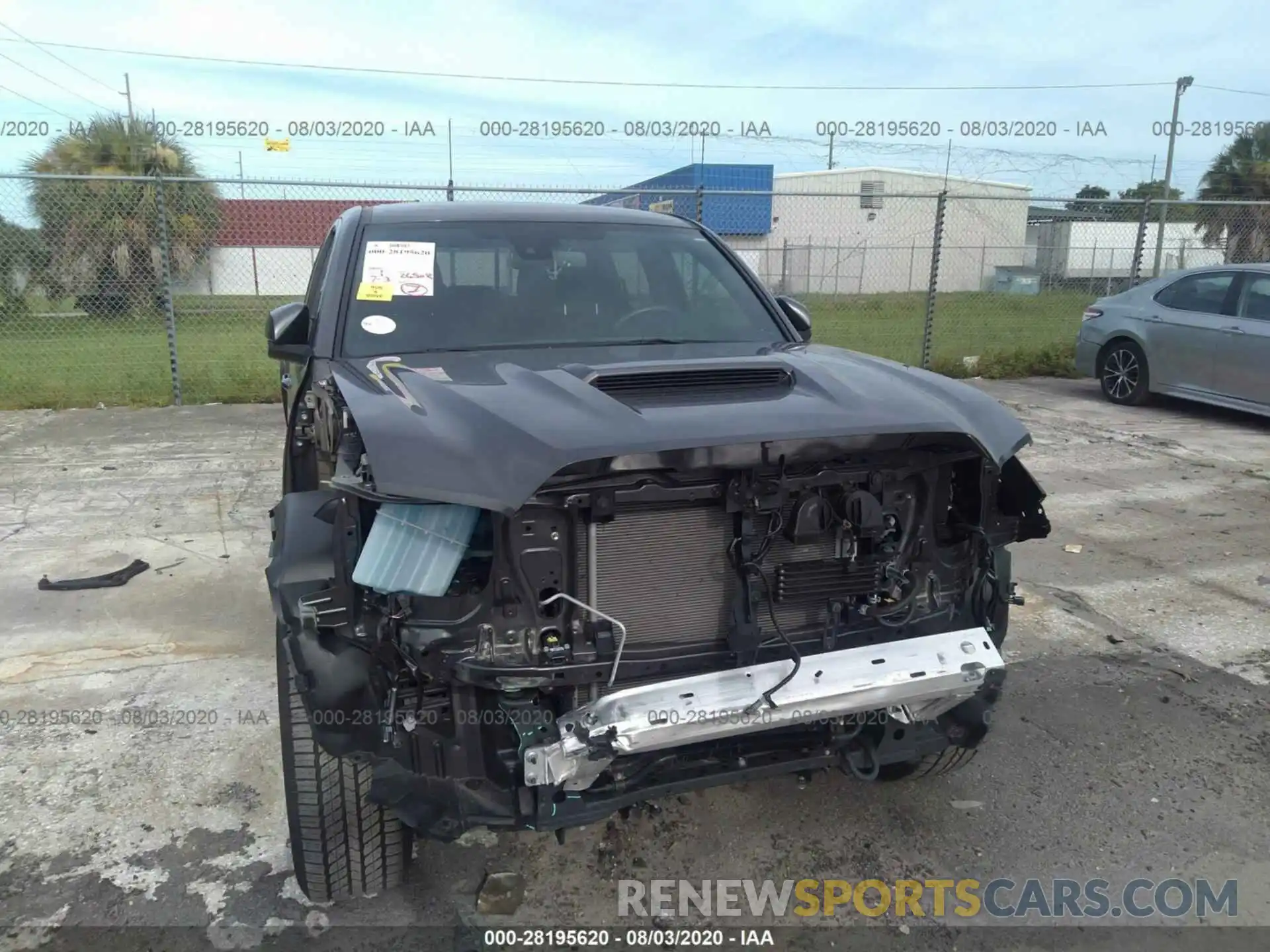 6 Photograph of a damaged car 3TMAZ5CN8KM092263 TOYOTA TACOMA 2WD 2019