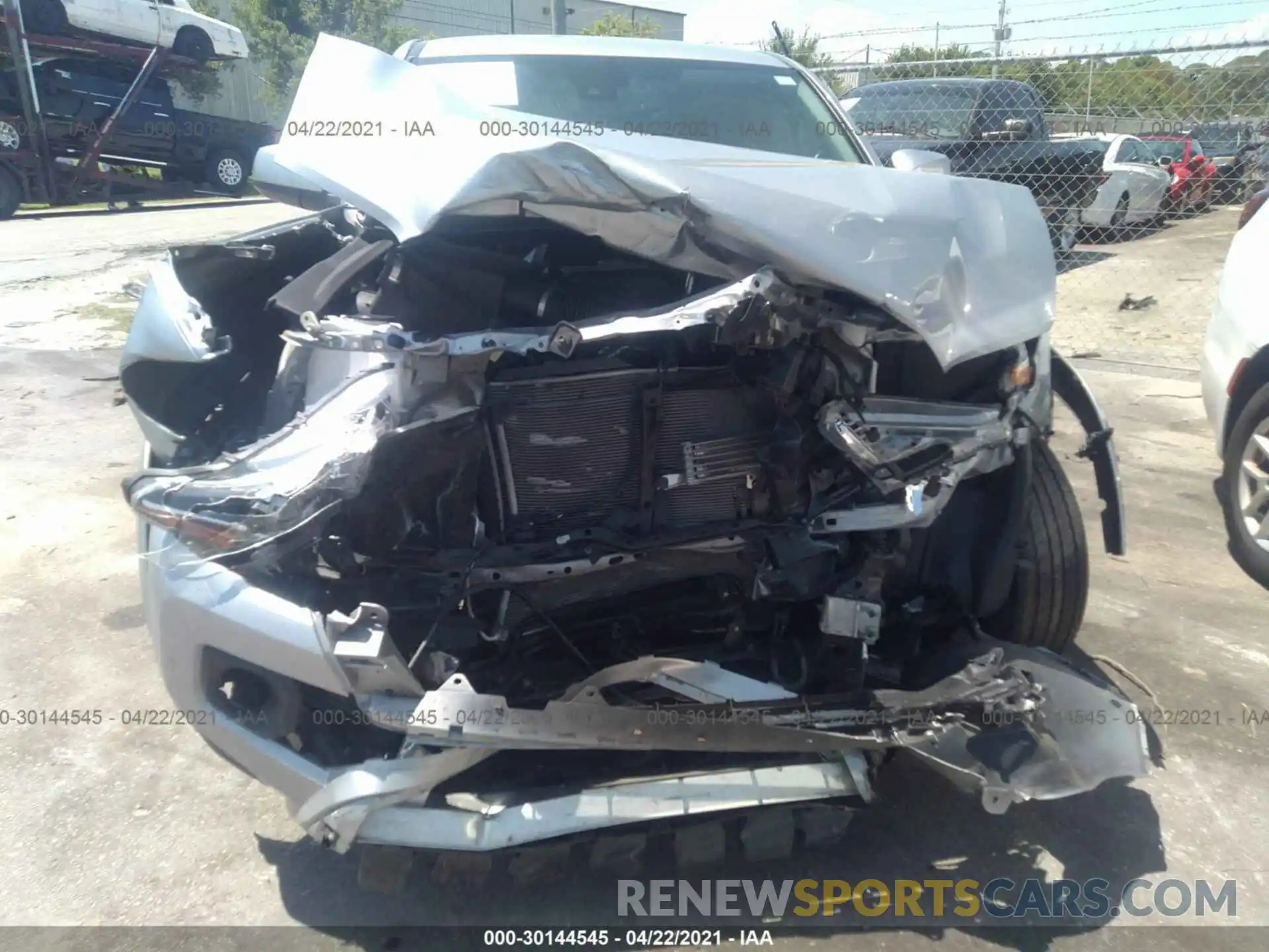 6 Photograph of a damaged car 3TMAZ5CN8KM106775 TOYOTA TACOMA 2WD 2019