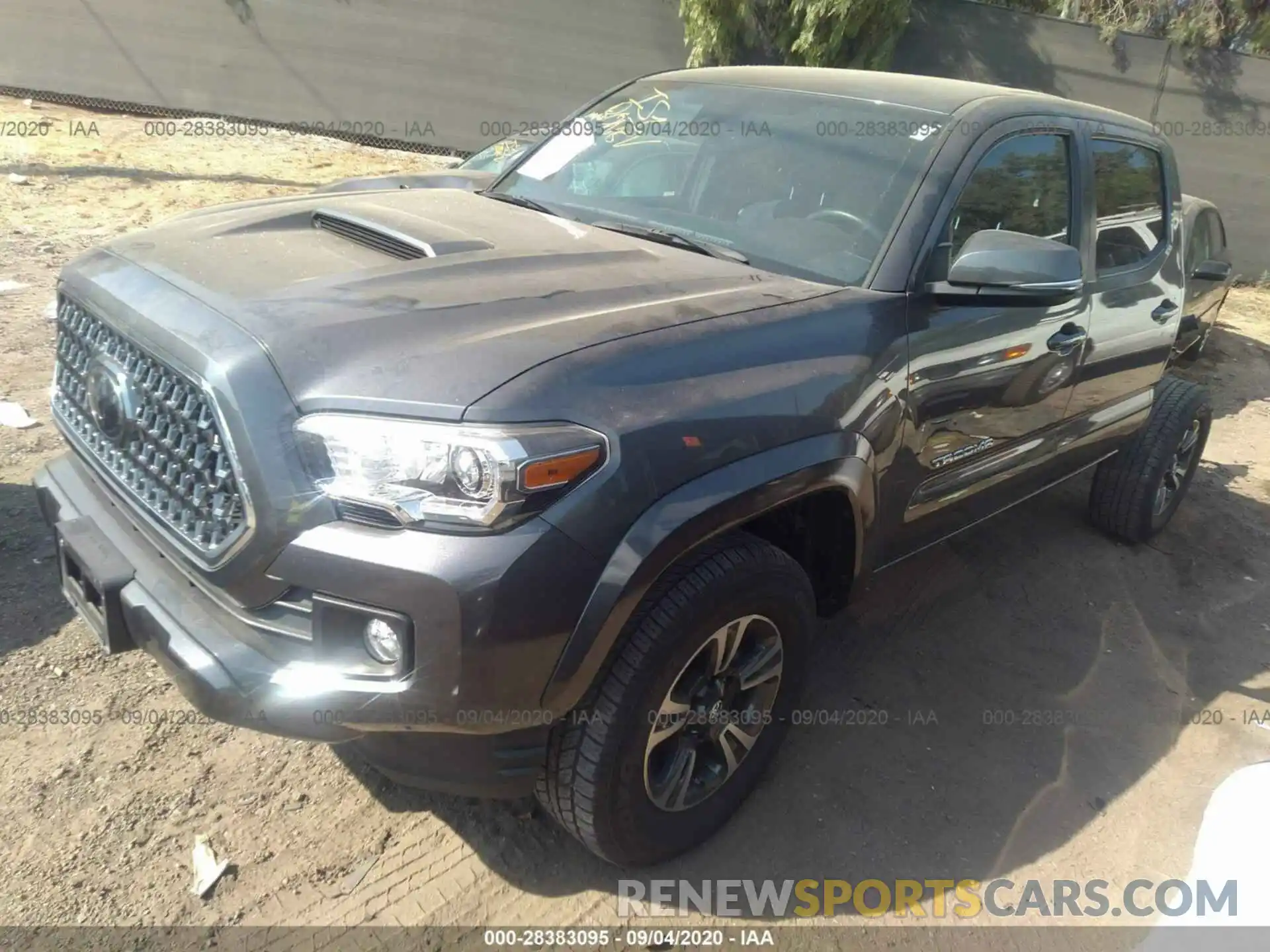 2 Photograph of a damaged car 3TMAZ5CN8KM107179 TOYOTA TACOMA 2WD 2019