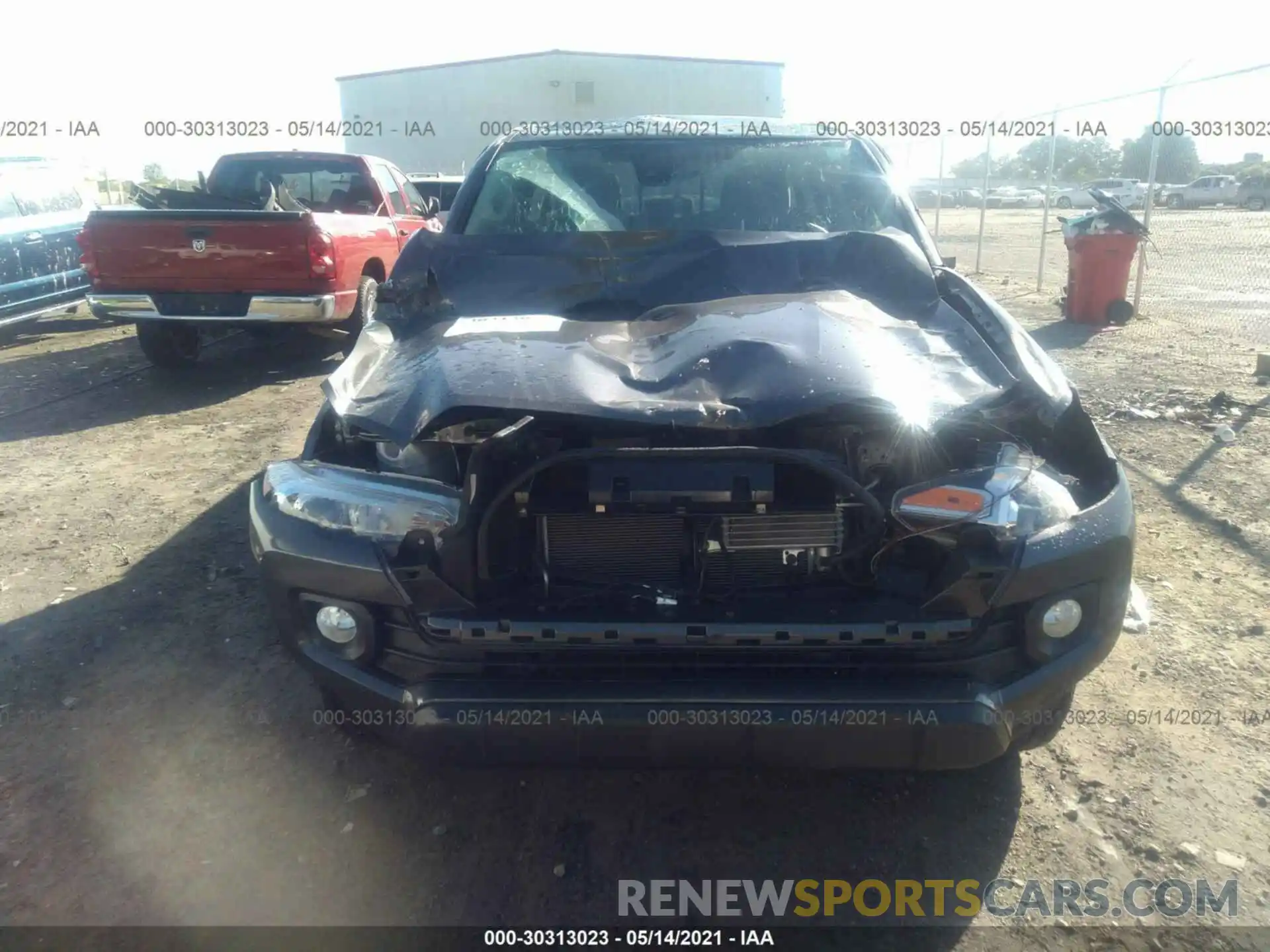 6 Photograph of a damaged car 3TMAZ5CN8KM109112 TOYOTA TACOMA 2WD 2019