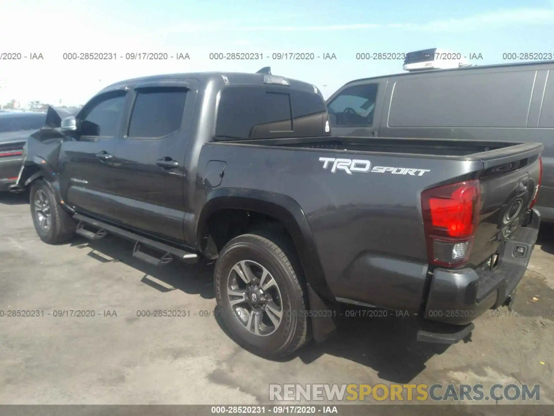 3 Photograph of a damaged car 3TMAZ5CN9KM087623 TOYOTA TACOMA 2WD 2019