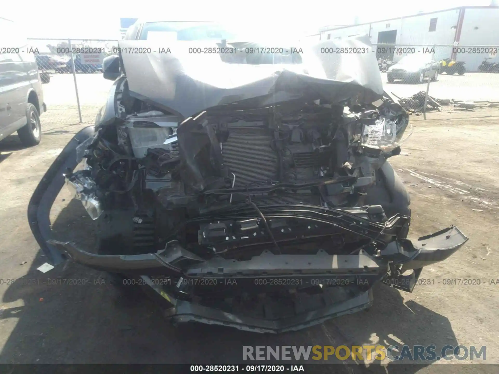 6 Photograph of a damaged car 3TMAZ5CN9KM087623 TOYOTA TACOMA 2WD 2019