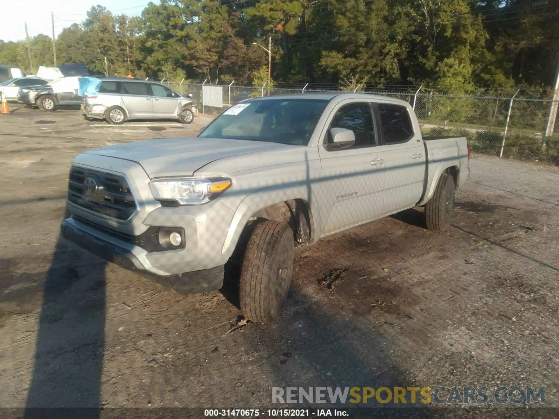 2 Photograph of a damaged car 3TMAZ5CN9KM112634 TOYOTA TACOMA 2WD 2019