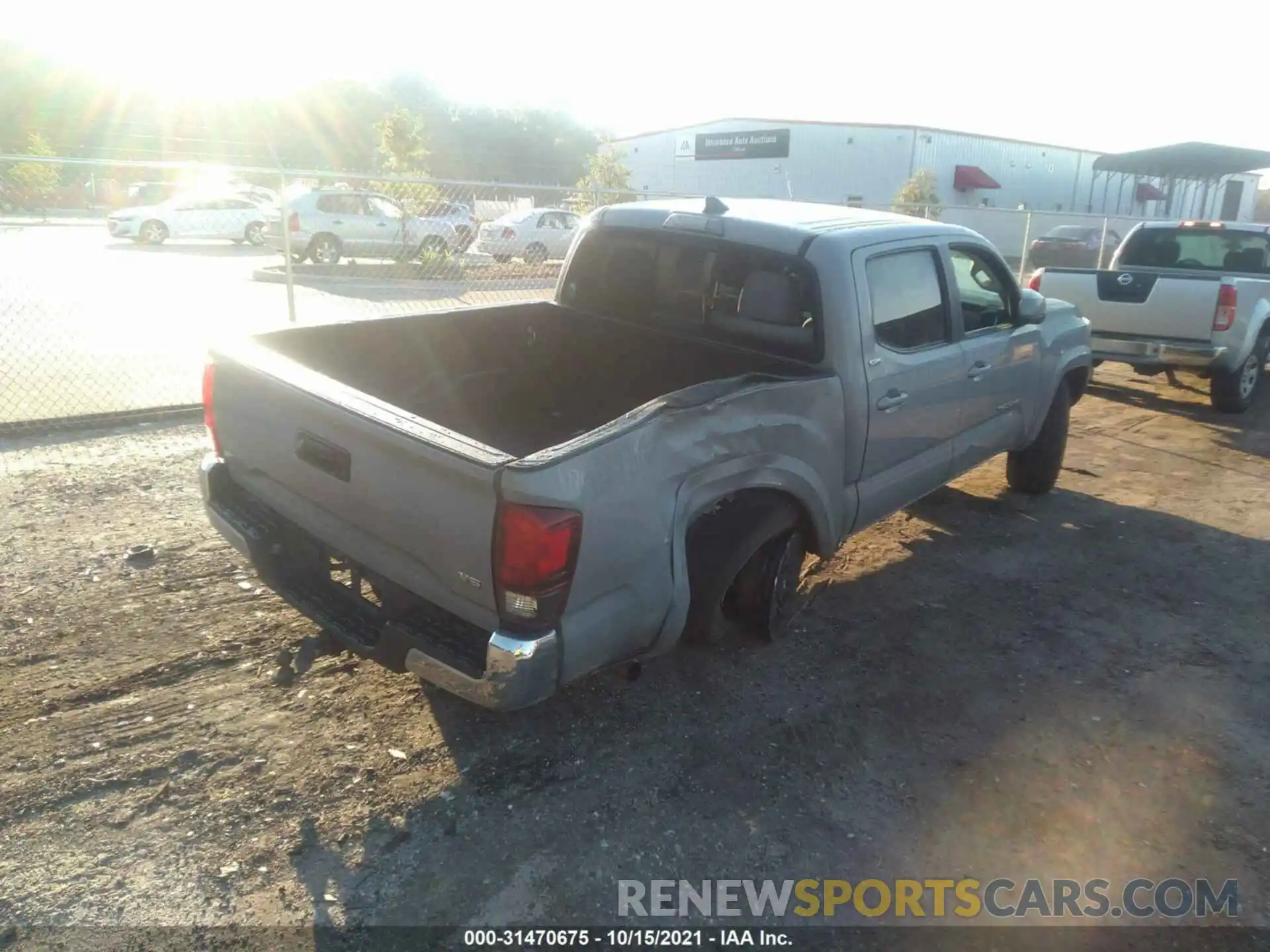 4 Photograph of a damaged car 3TMAZ5CN9KM112634 TOYOTA TACOMA 2WD 2019