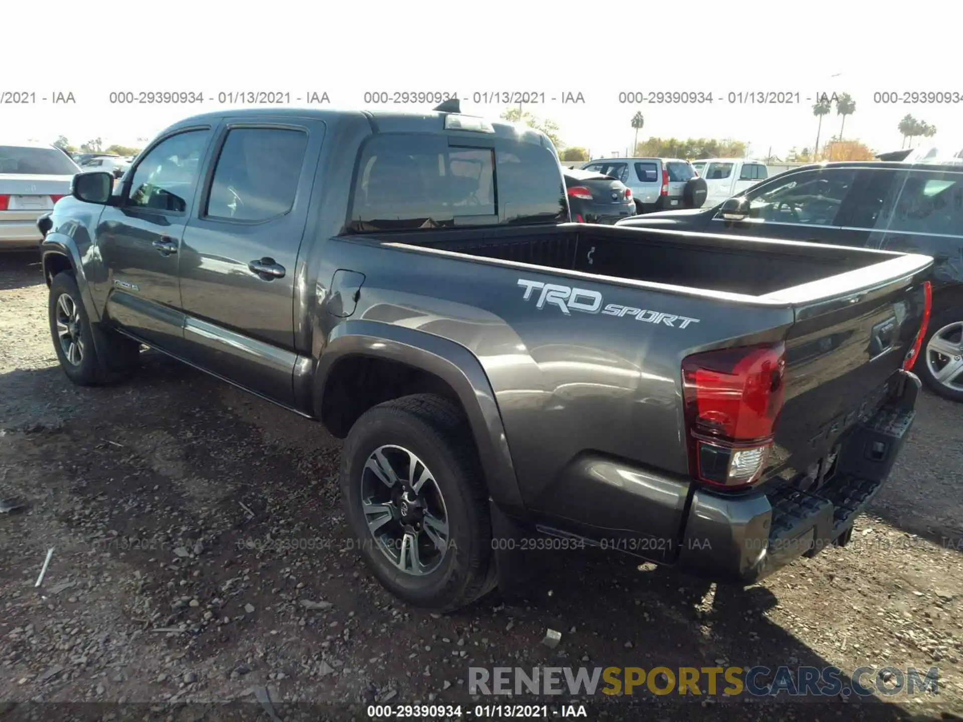 3 Photograph of a damaged car 3TMAZ5CNXKM089462 TOYOTA TACOMA 2WD 2019