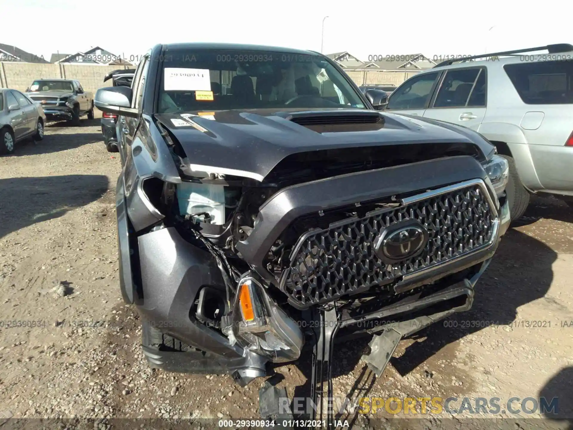 6 Фотография поврежденного автомобиля 3TMAZ5CNXKM089462 TOYOTA TACOMA 2WD 2019