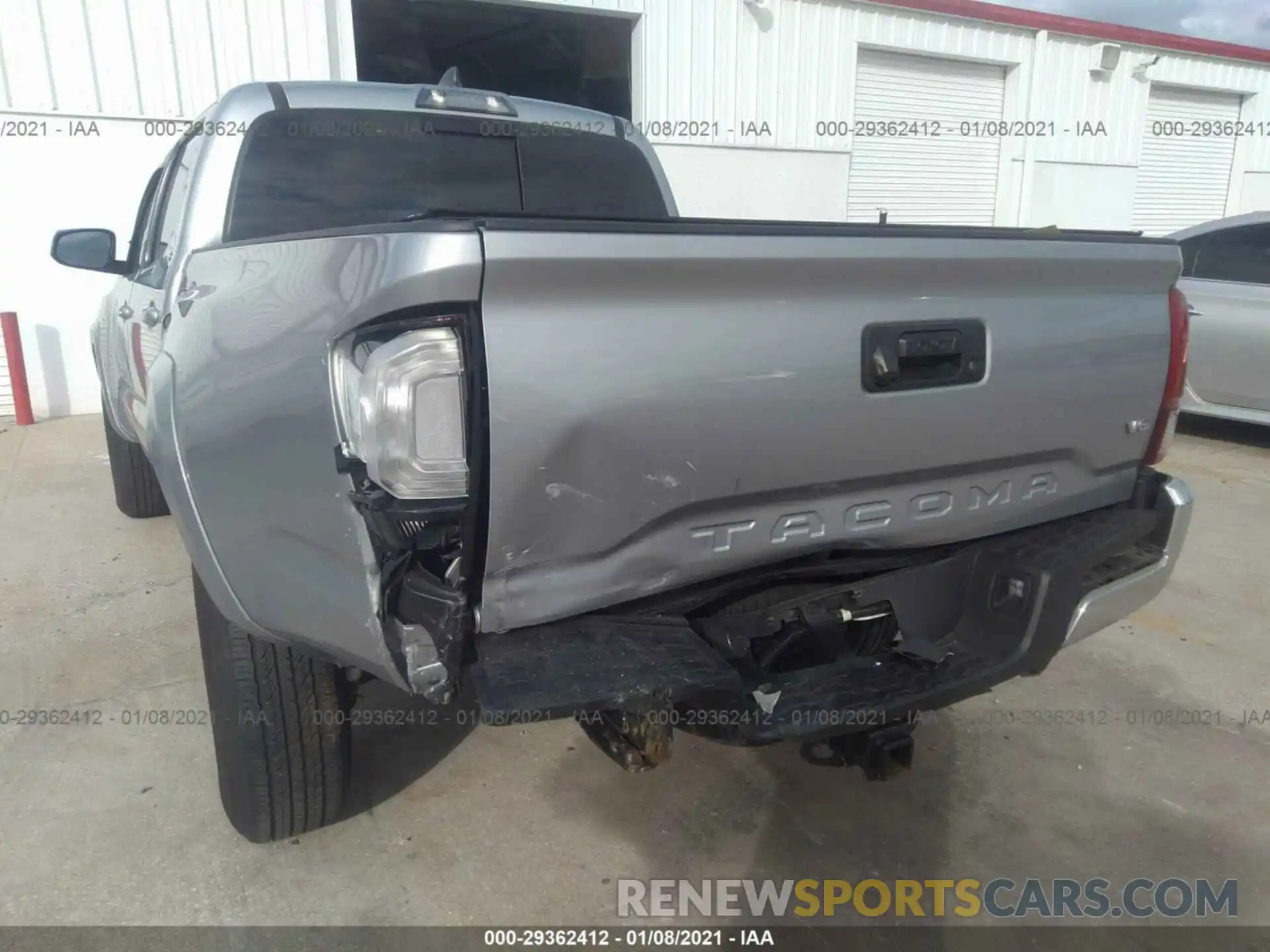 6 Photograph of a damaged car 3TMAZ5CNXKM096685 TOYOTA TACOMA 2WD 2019