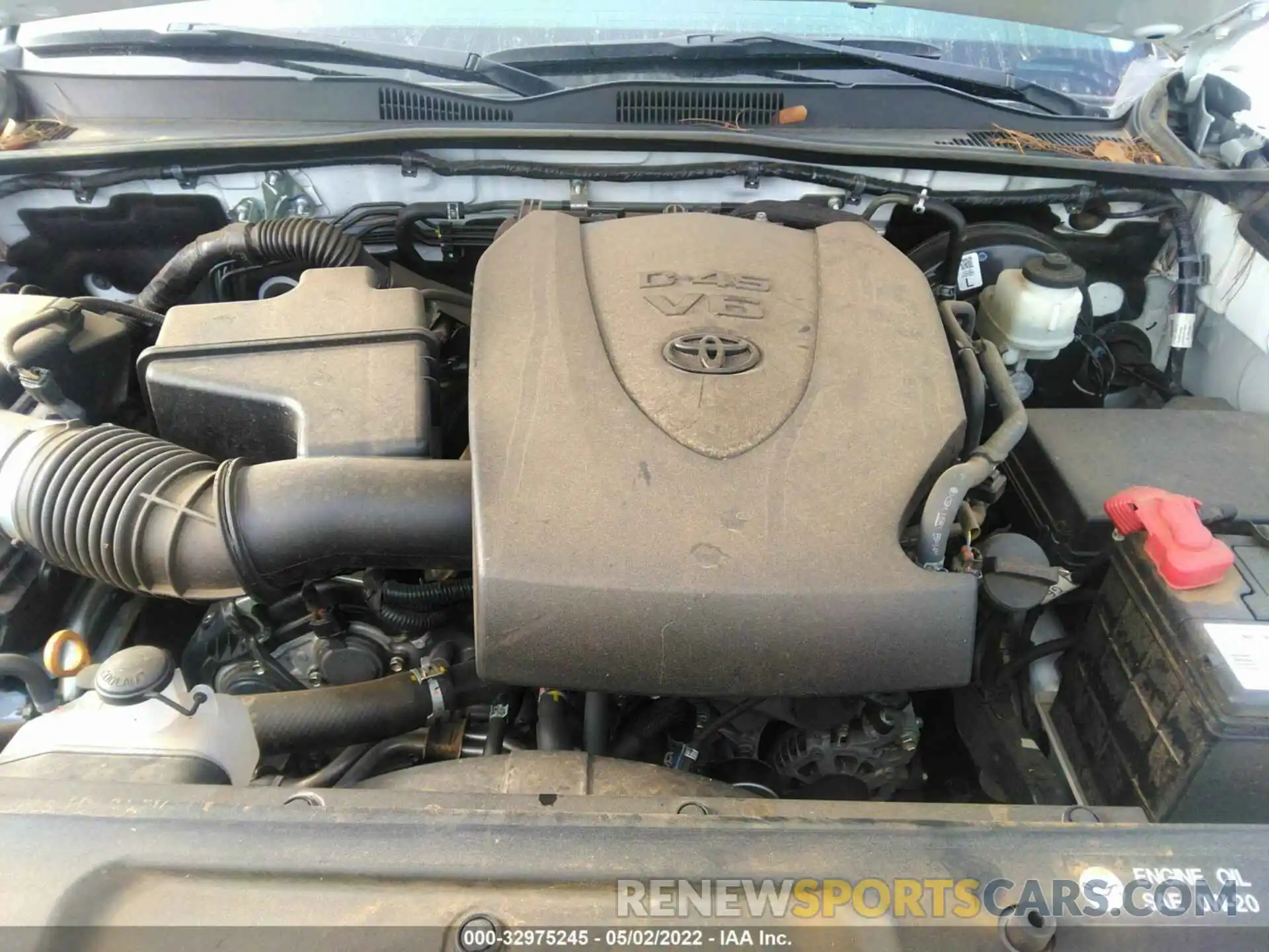 10 Photograph of a damaged car 3TMAZ5CNXKM096914 TOYOTA TACOMA 2WD 2019