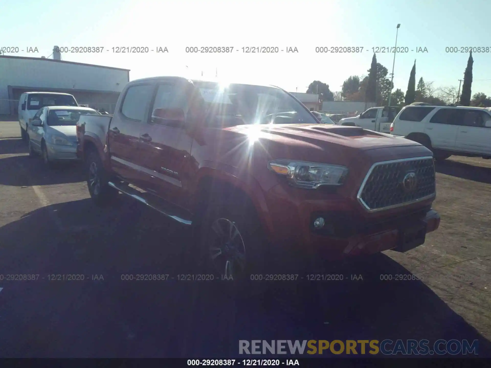 1 Photograph of a damaged car 3TMAZ5CNXKM097139 TOYOTA TACOMA 2WD 2019