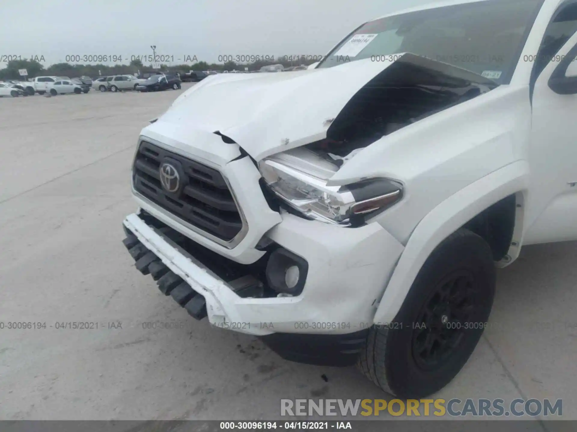 6 Photograph of a damaged car 3TMAZ5CNXKM101674 TOYOTA TACOMA 2WD 2019