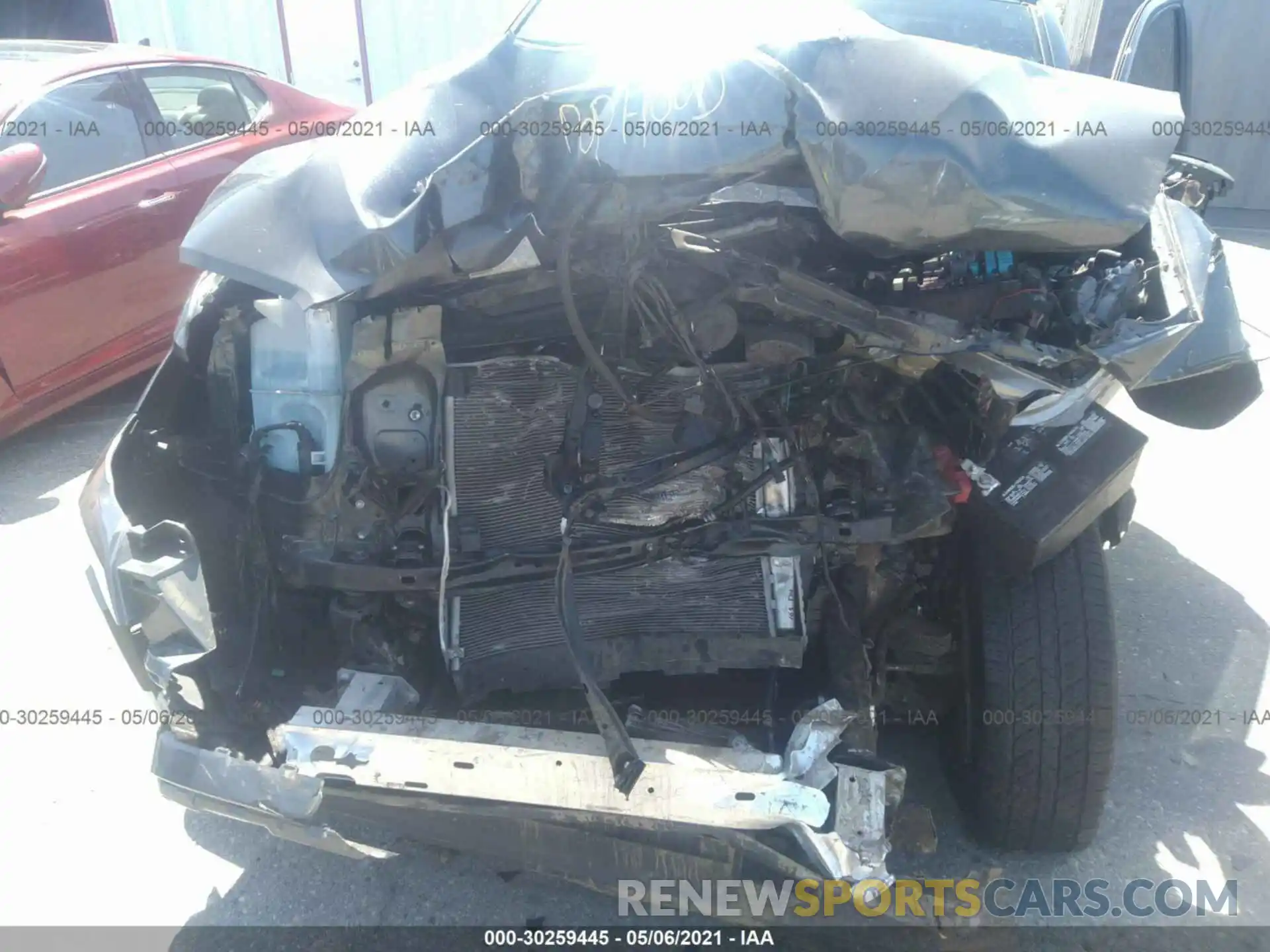 6 Photograph of a damaged car 3TMAZ5CNXKM113971 TOYOTA TACOMA 2WD 2019