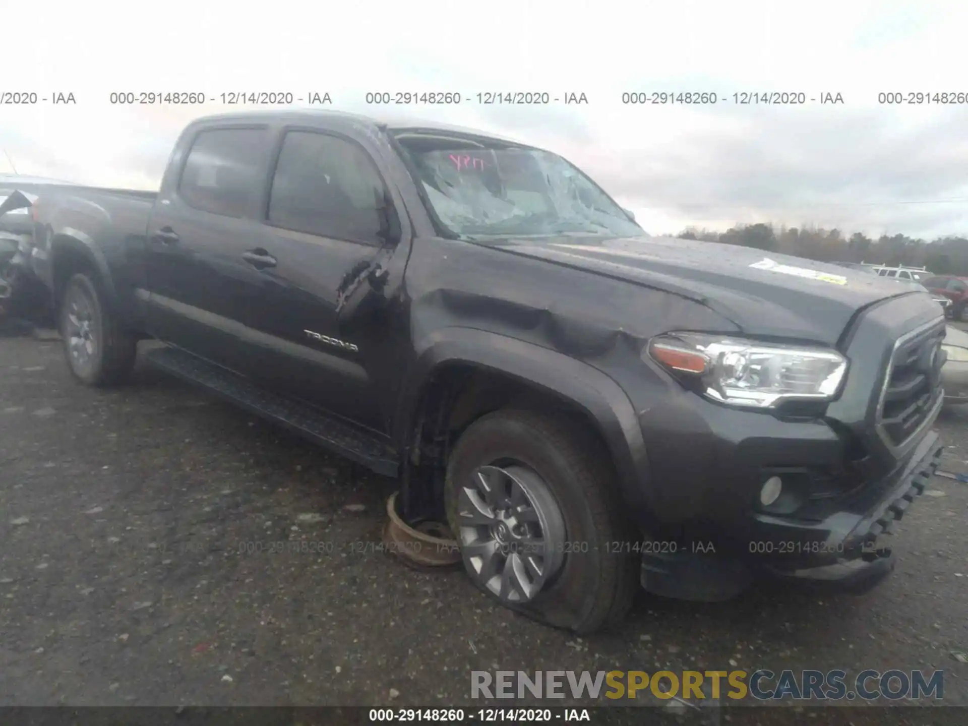 1 Фотография поврежденного автомобиля 3TMBZ5DN0KM017768 TOYOTA TACOMA 2WD 2019