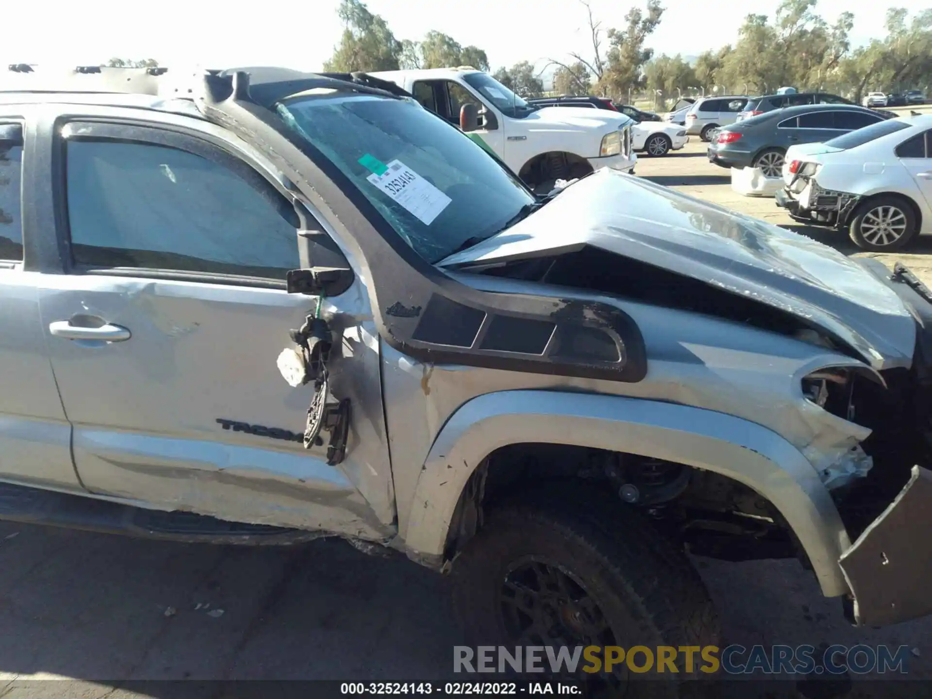 6 Photograph of a damaged car 3TMBZ5DN0KM018144 TOYOTA TACOMA 2WD 2019