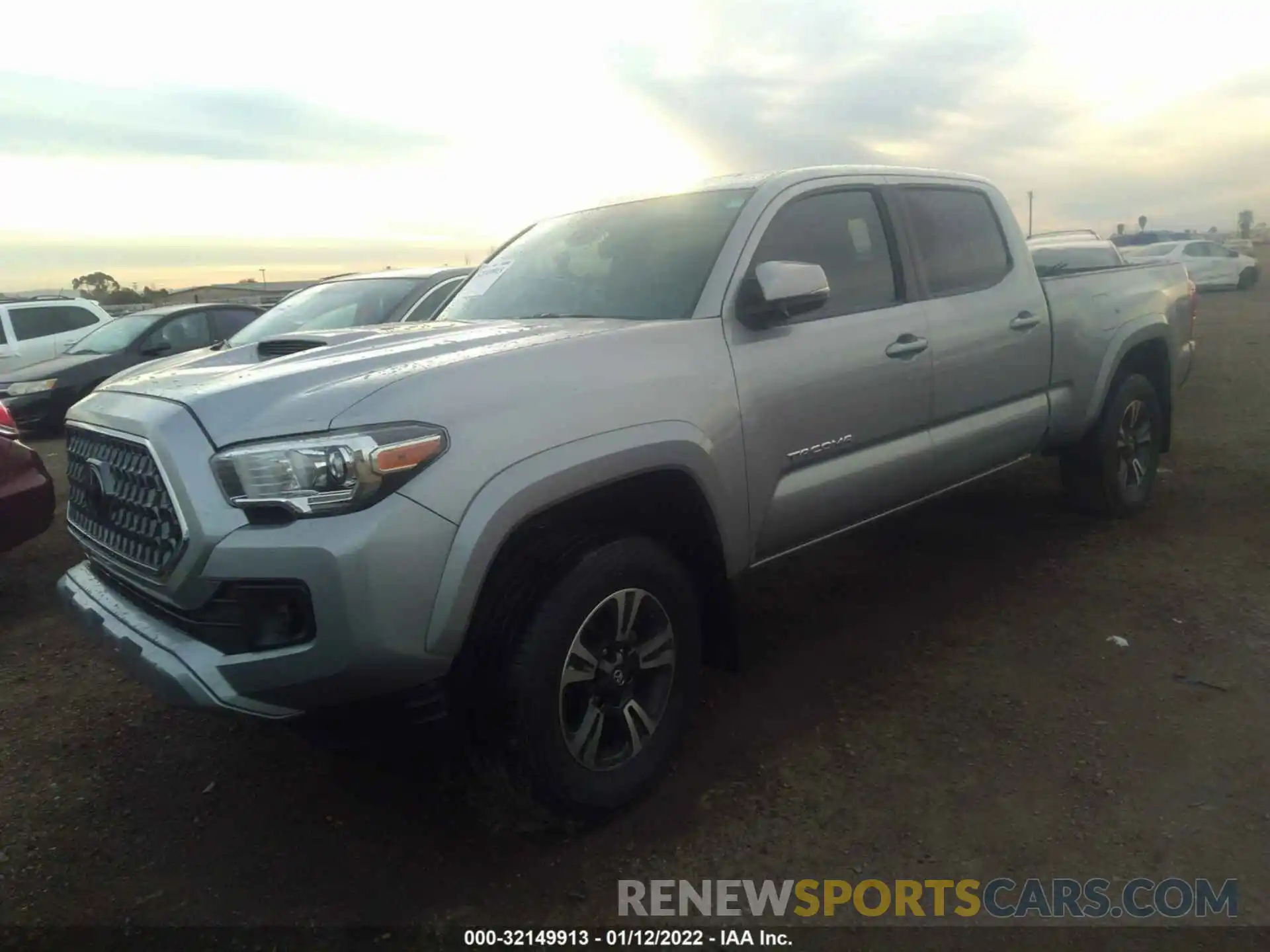 2 Photograph of a damaged car 3TMBZ5DN0KM019875 TOYOTA TACOMA 2WD 2019