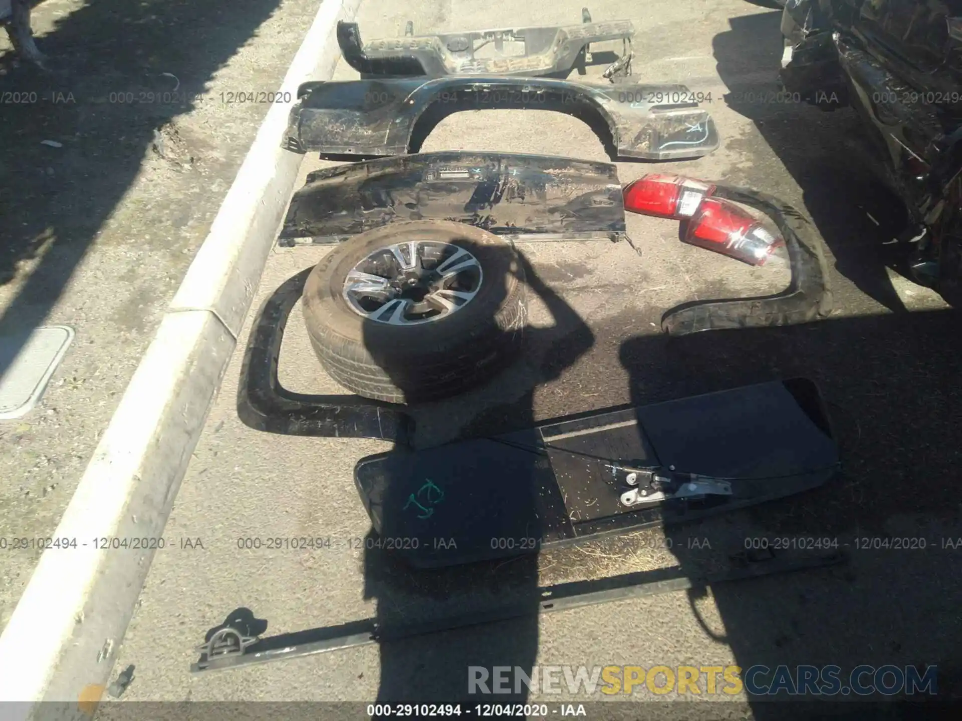 12 Photograph of a damaged car 3TMBZ5DN0KM020475 TOYOTA TACOMA 2WD 2019