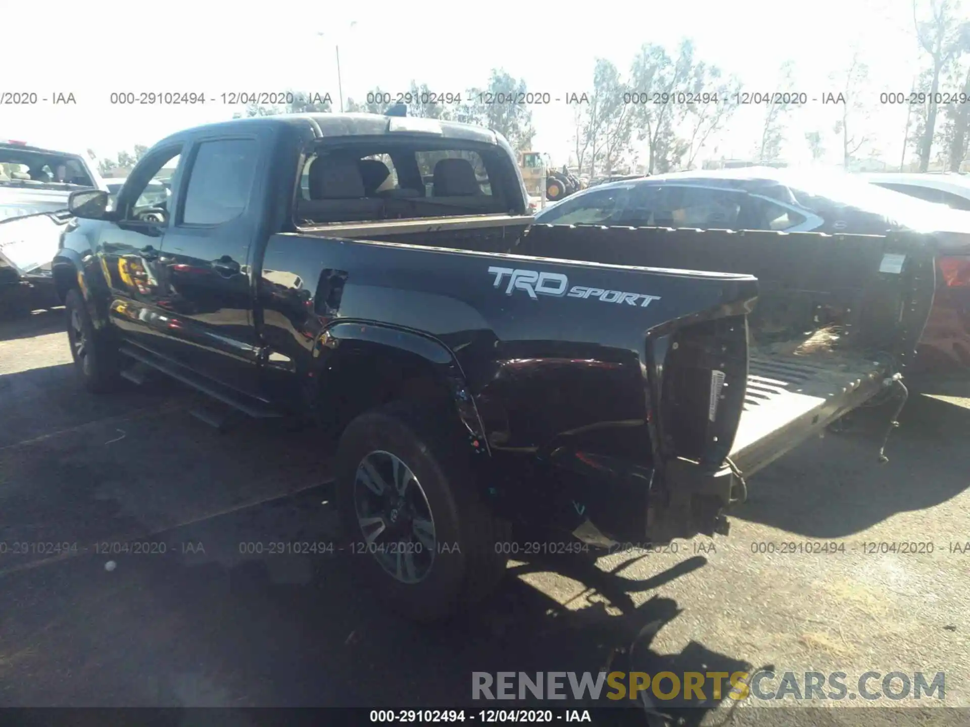 3 Photograph of a damaged car 3TMBZ5DN0KM020475 TOYOTA TACOMA 2WD 2019