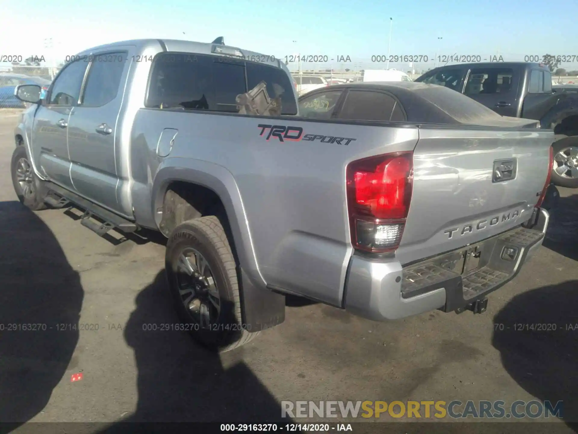 3 Photograph of a damaged car 3TMBZ5DN0KM021450 TOYOTA TACOMA 2WD 2019