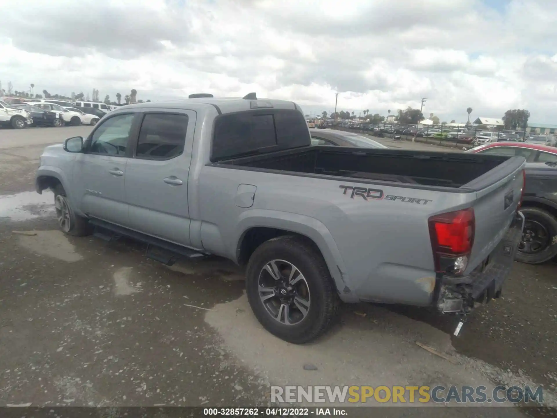 3 Photograph of a damaged car 3TMBZ5DN0KM021741 TOYOTA TACOMA 2WD 2019