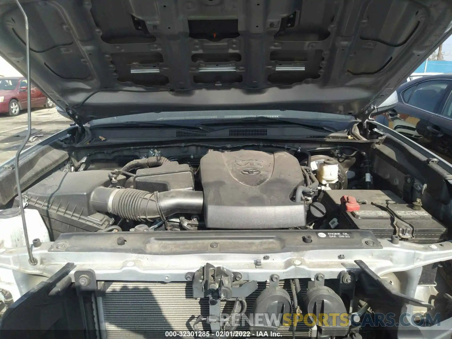 10 Photograph of a damaged car 3TMBZ5DN1KM020579 TOYOTA TACOMA 2WD 2019