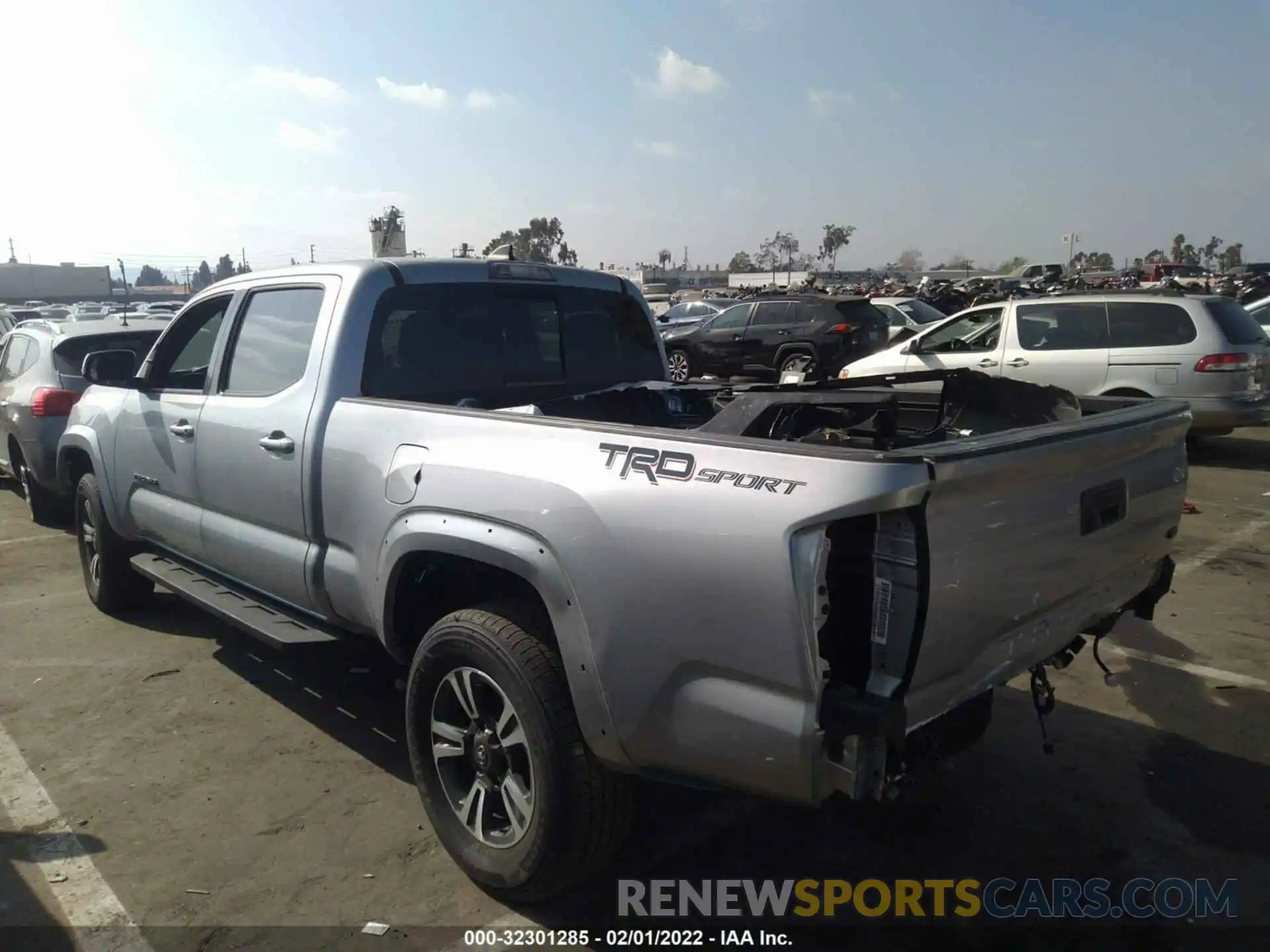 3 Photograph of a damaged car 3TMBZ5DN1KM020579 TOYOTA TACOMA 2WD 2019